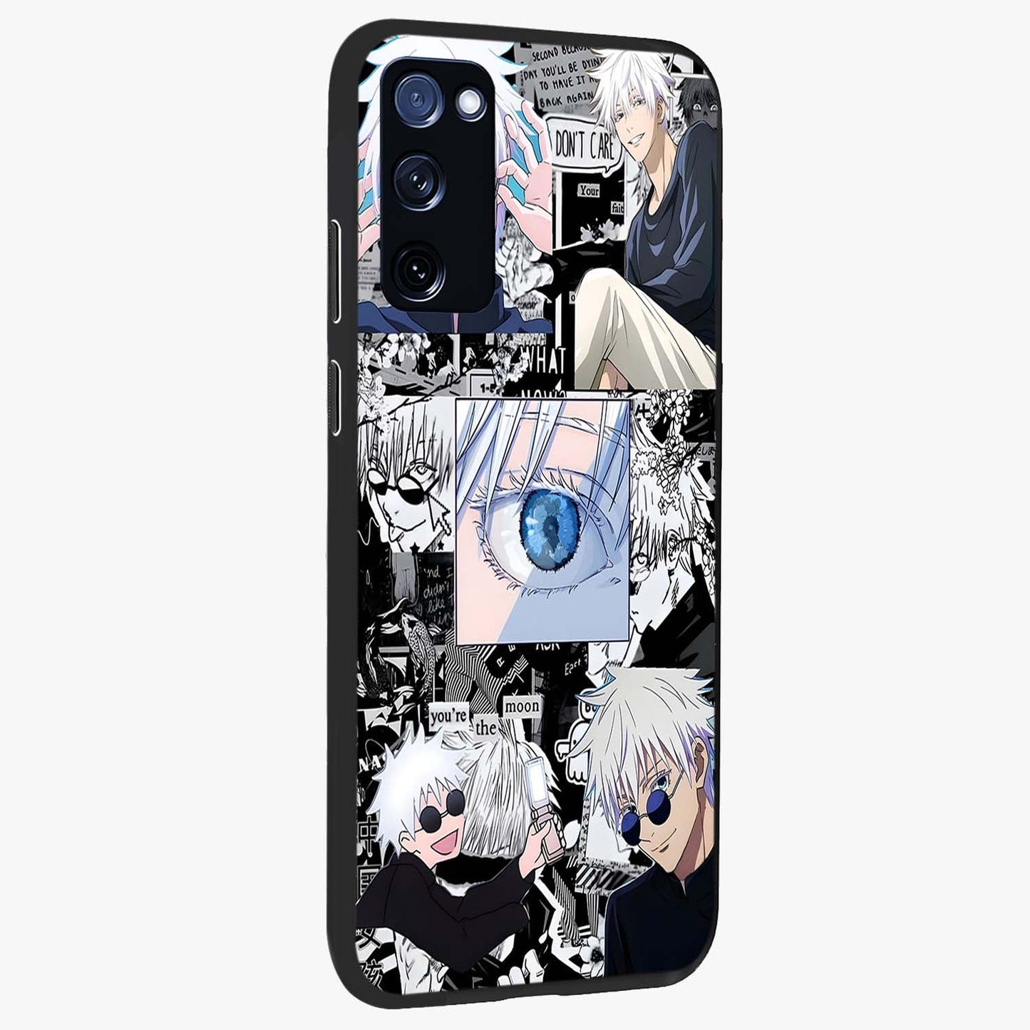 Infinity Sorcerer Chaos Glass Case upright view showcasing dramatic sorcerer artwork with chaotic mystical theme.