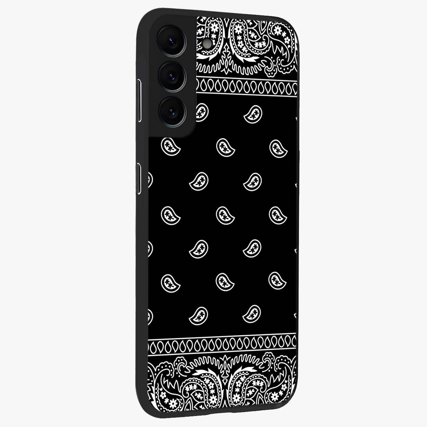 Retro Rebel Threads Glass Case upright view showcasing stylish vintage artwork with bold retro theme.