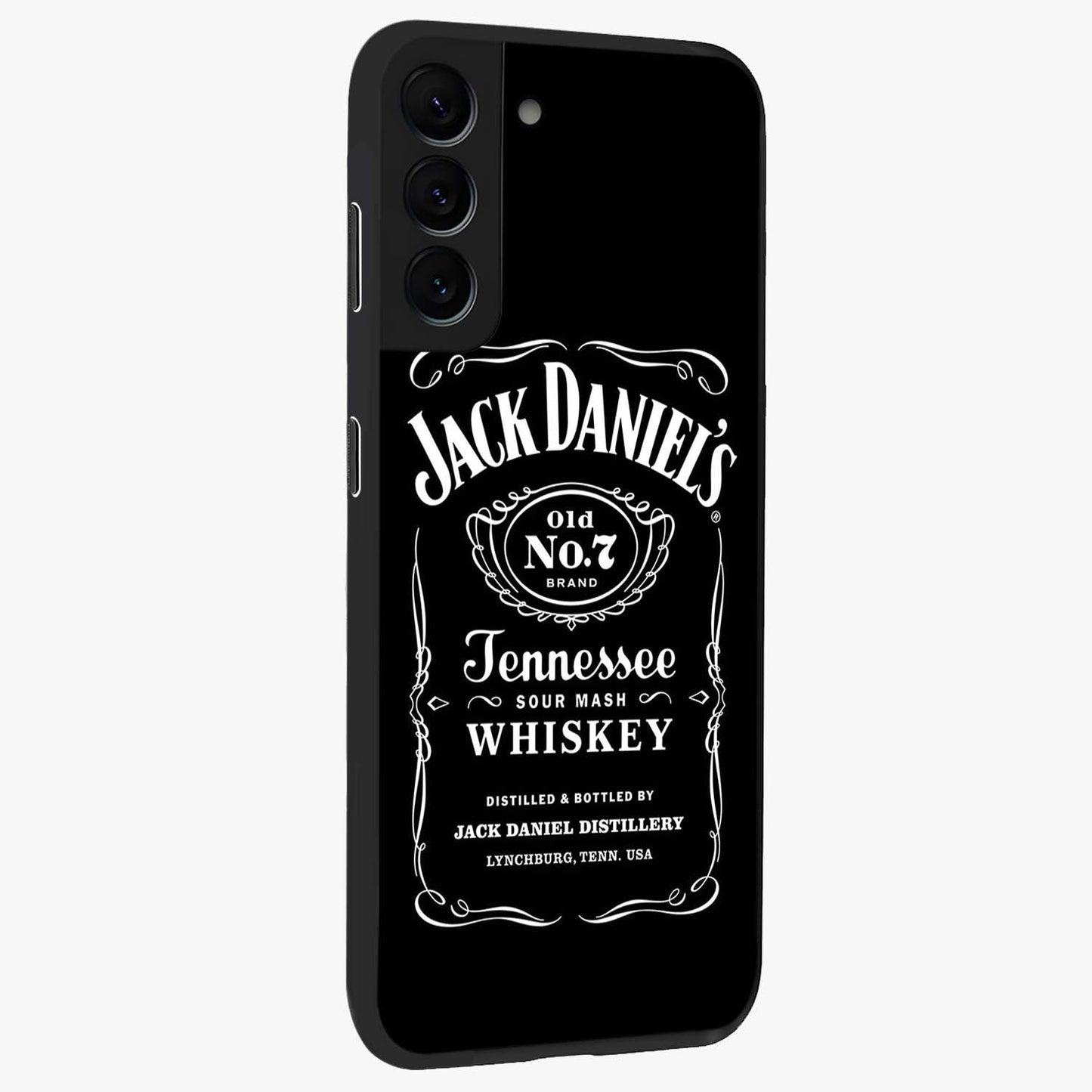 Vintage Whiskey Heritage Glass Case upright view showcasing stylish vintage whiskey artwork with timeless bar culture theme.