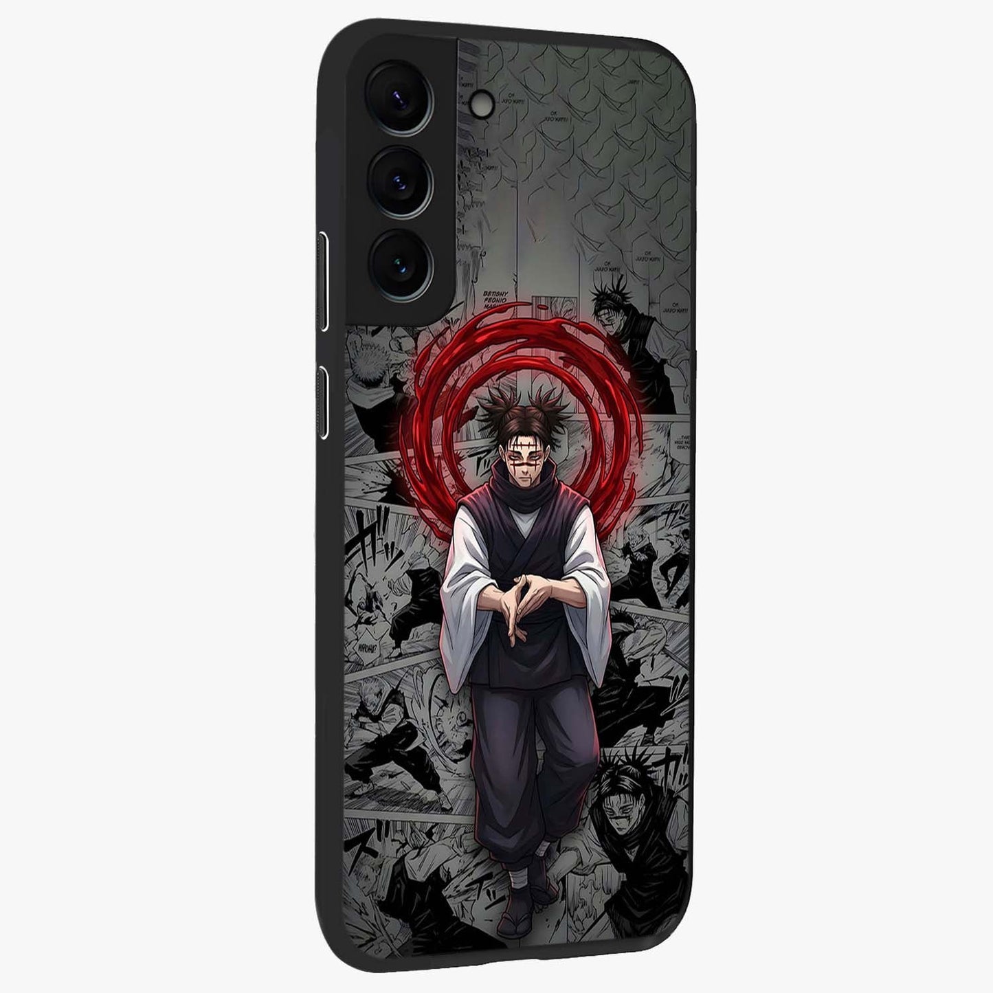Cursed Ritual Ascension Glass Case upright view showcasing powerful ascension artwork with dark fantasy theme.