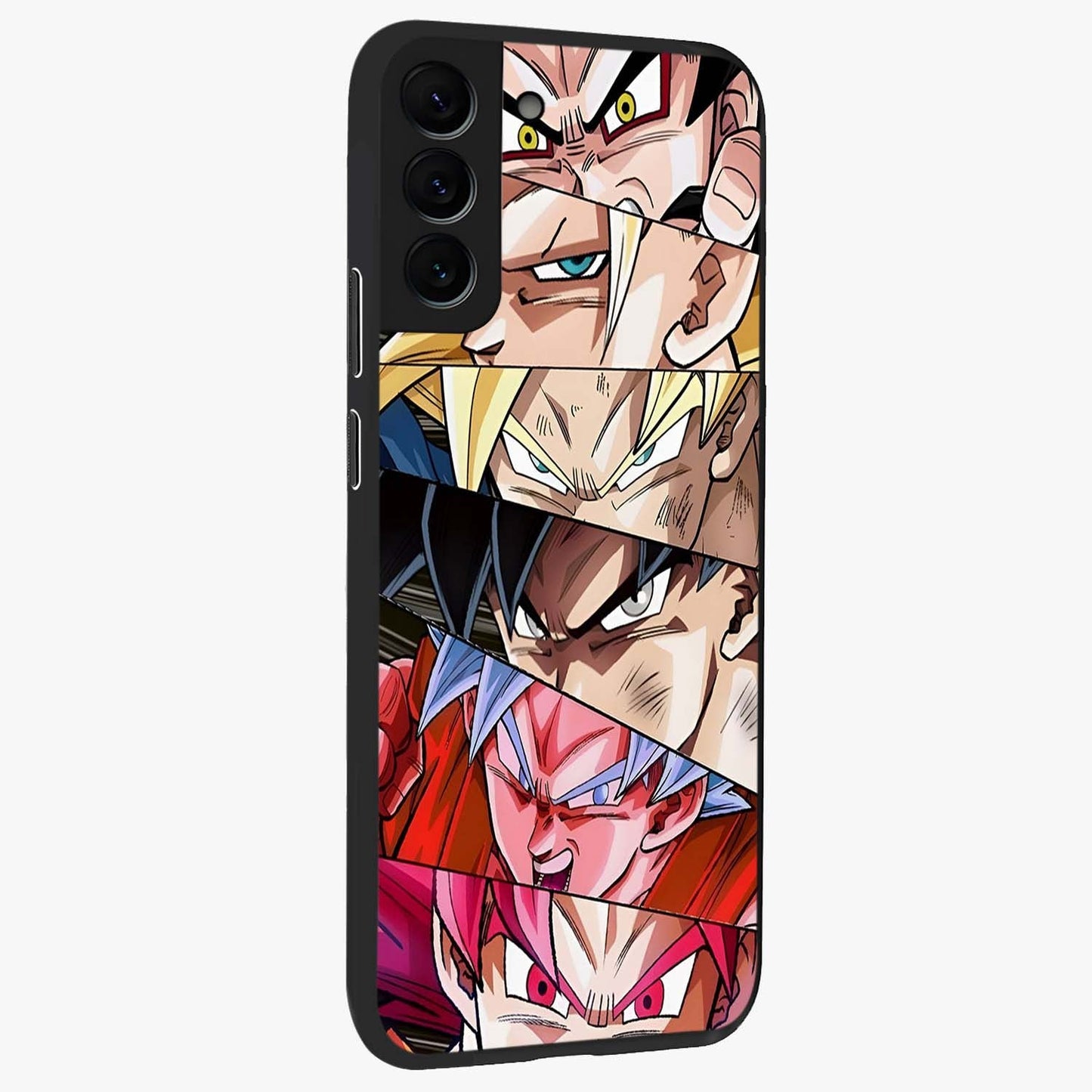 Anime Character Glass Case upright view showcasing expressive anime artwork with bold graphic style.