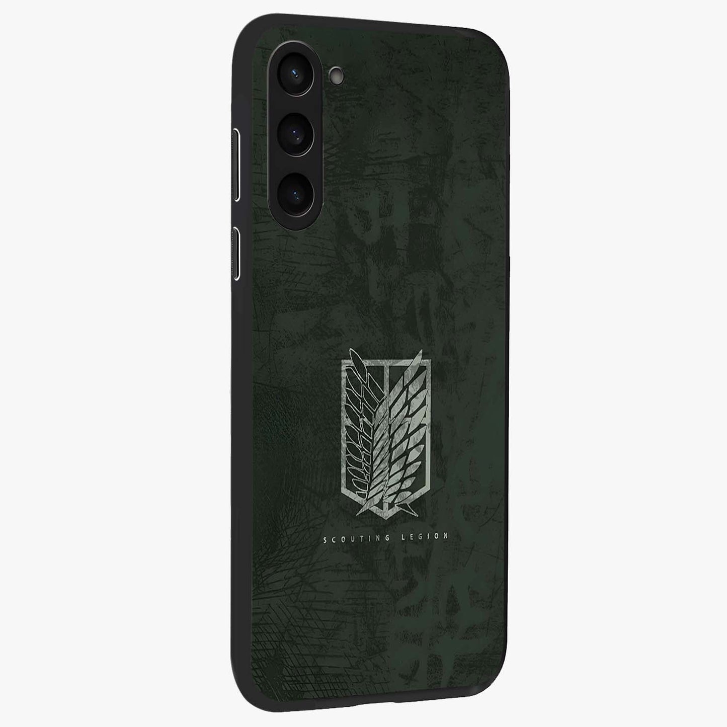 Wings Of Freedom Glass Case upright view showcasing powerful wings artwork with freedom themed design.