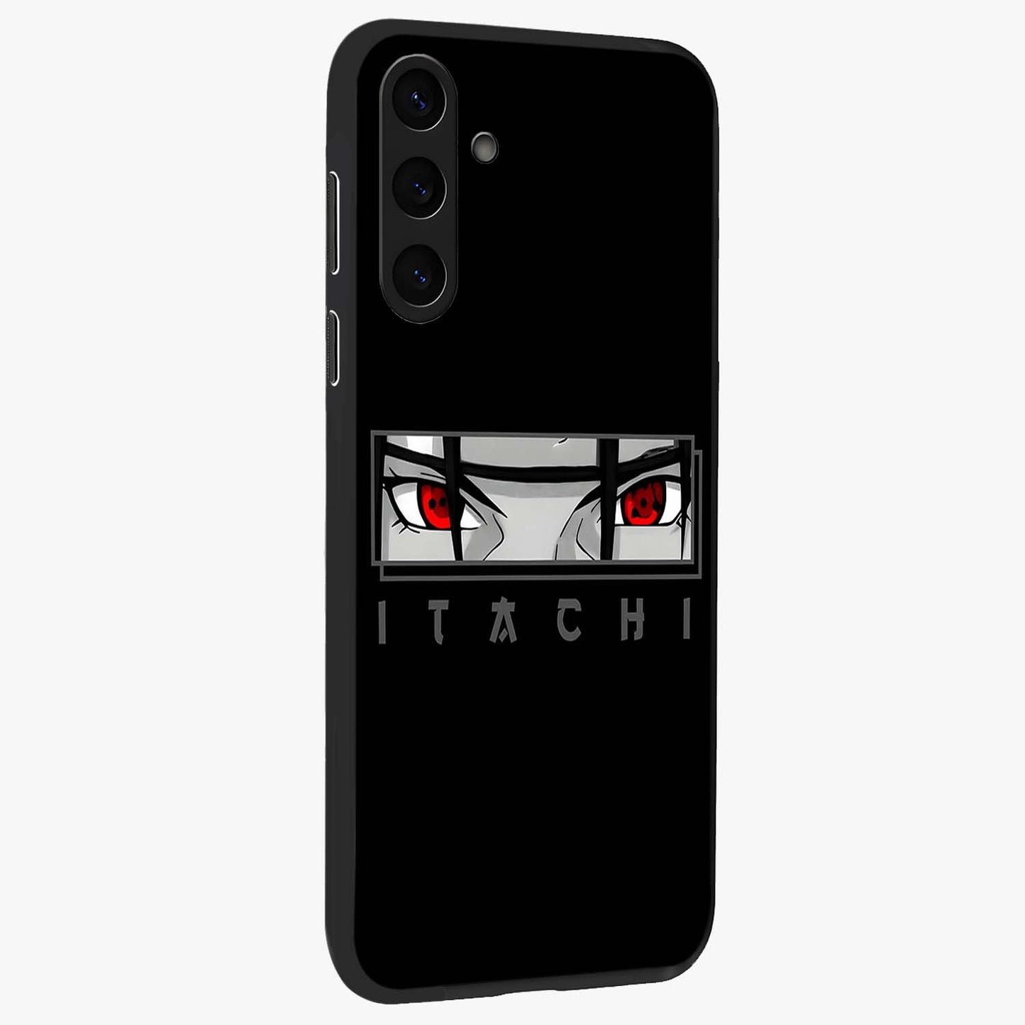 Scarlet Gaze Dominance Glass Case upright view showcasing powerful dramatic artwork with dominant artistic theme.