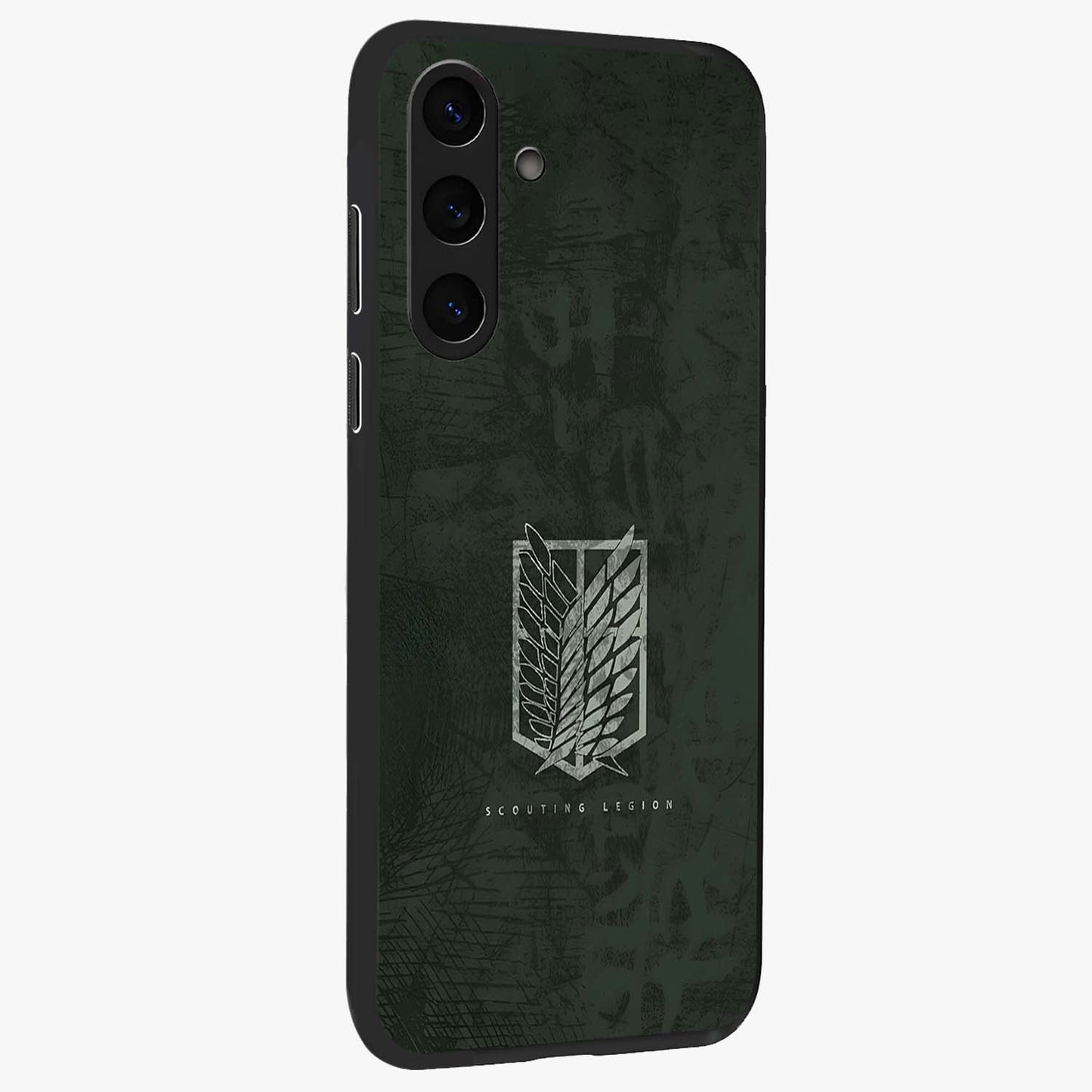 Wings Of Freedom Glass Case upright view showcasing powerful wings artwork with freedom themed design.