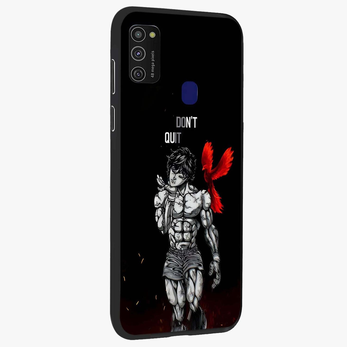 Rise Beyond Limits Glass Case upright view showcasing powerful inspirational artwork with uplifting theme.