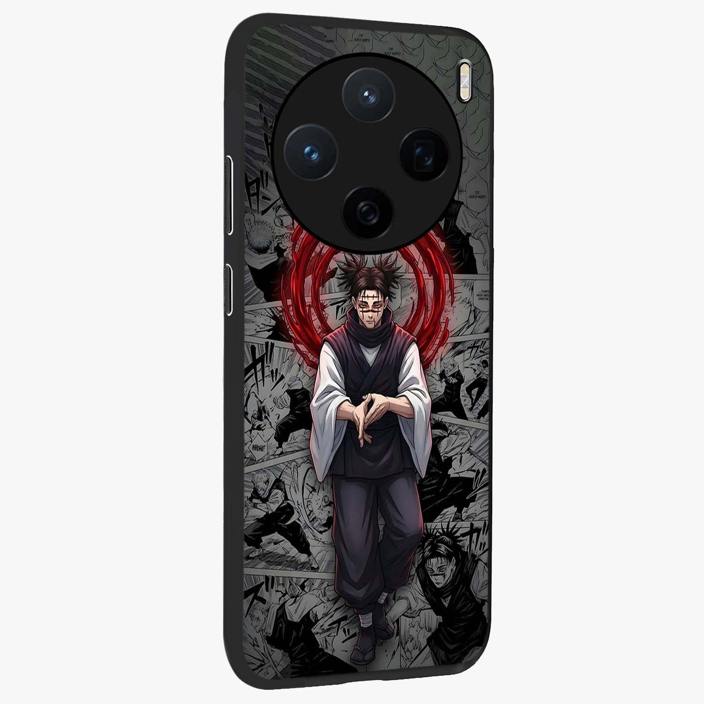 Cursed Ritual Ascension Glass Case upright view showcasing powerful ascension artwork with dark fantasy theme.
