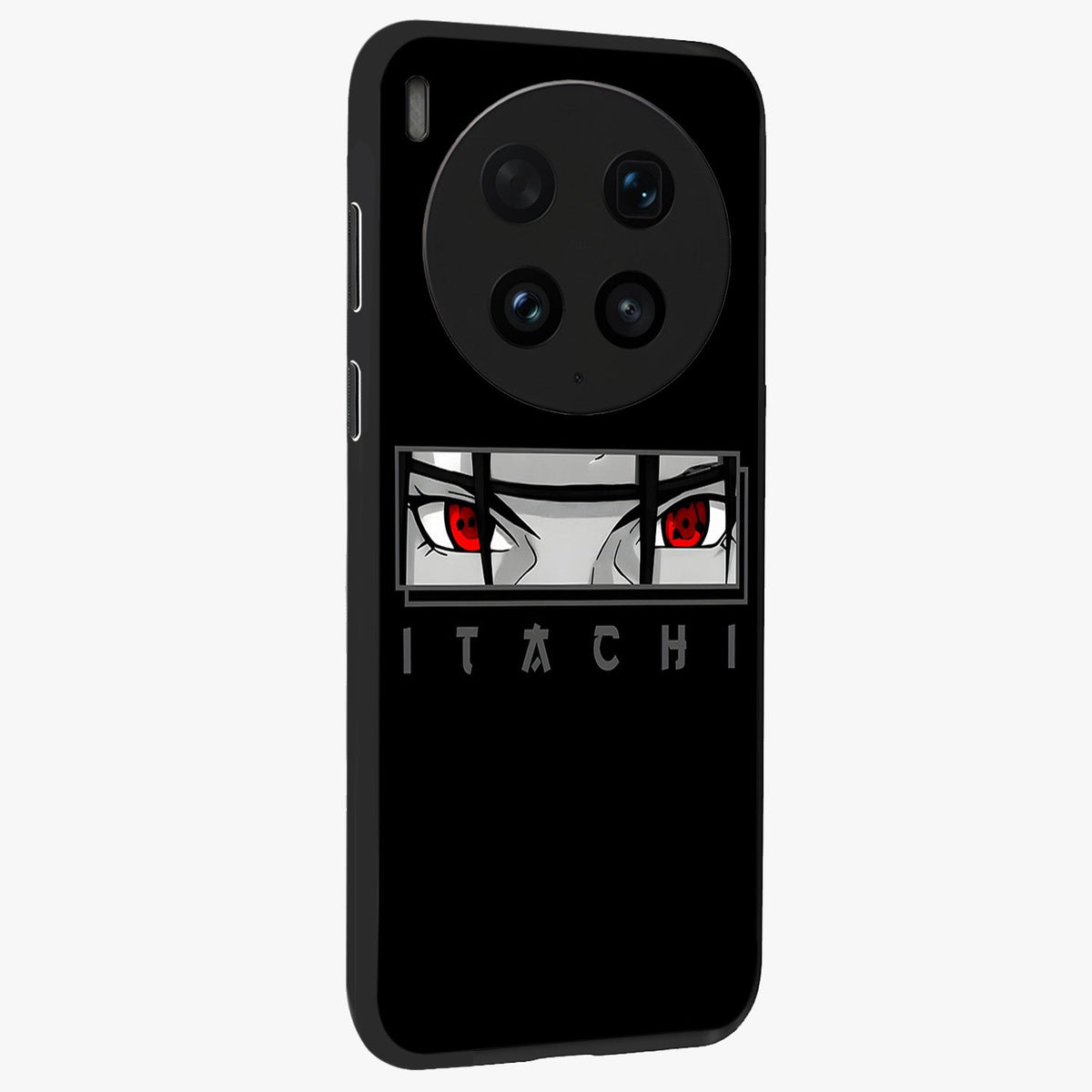 Scarlet Gaze Dominance Glass Case upright view showcasing powerful dramatic artwork with dominant artistic theme.