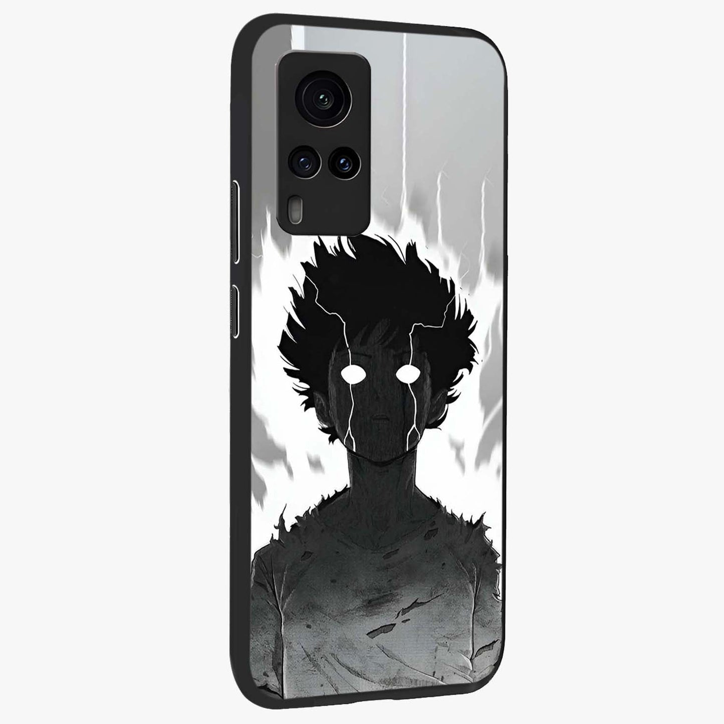 Awakened Inner Rage Glass Case upright view showcasing dramatic artwork with strong expressive aesthetic.
