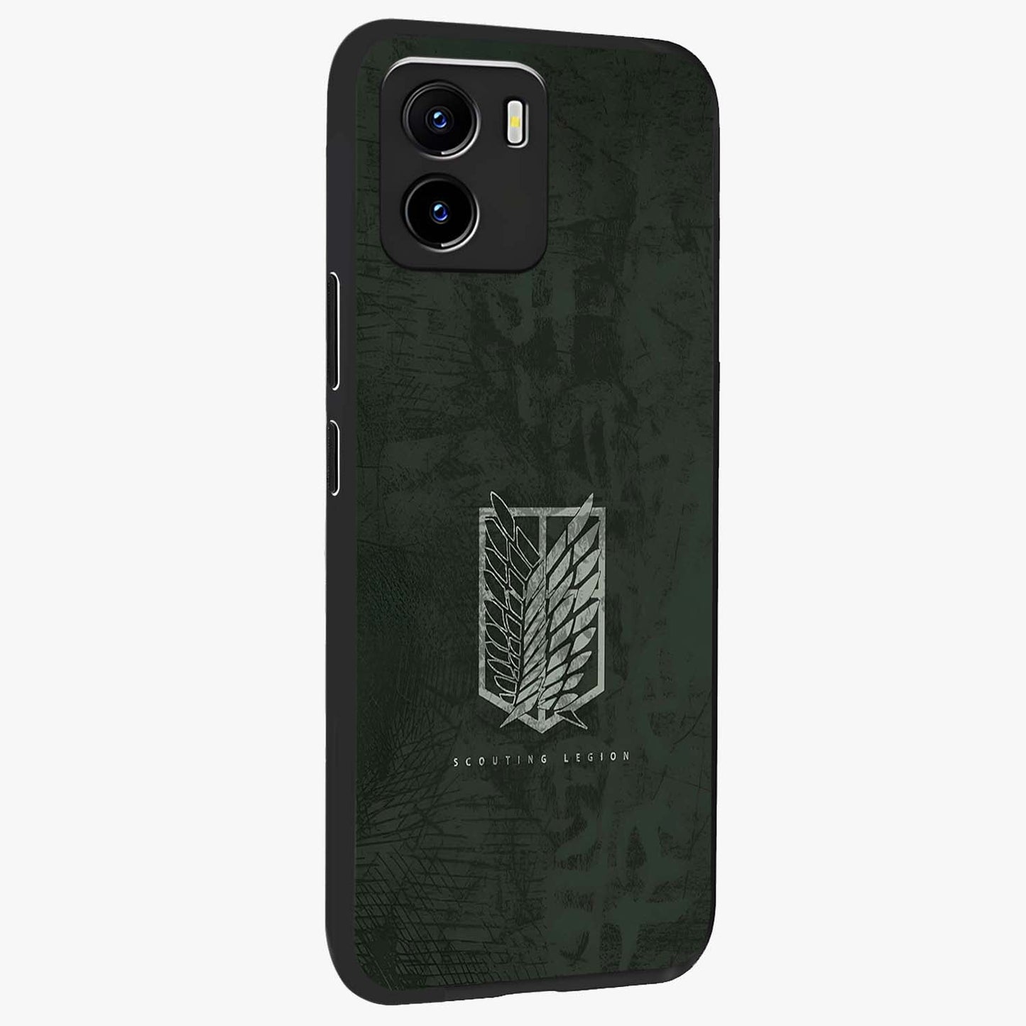 Wings Of Freedom Glass Case upright view showcasing powerful wings artwork with freedom themed design.
