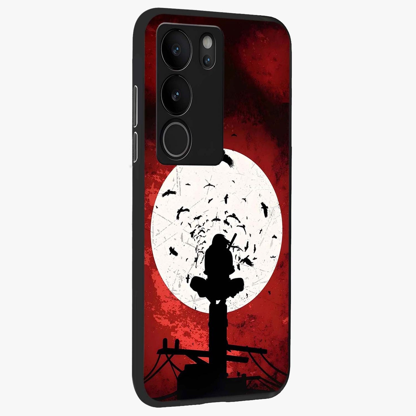 It Comes In Waves Quote Glass Case upright view showcasing calm wave artwork with motivational quote theme.