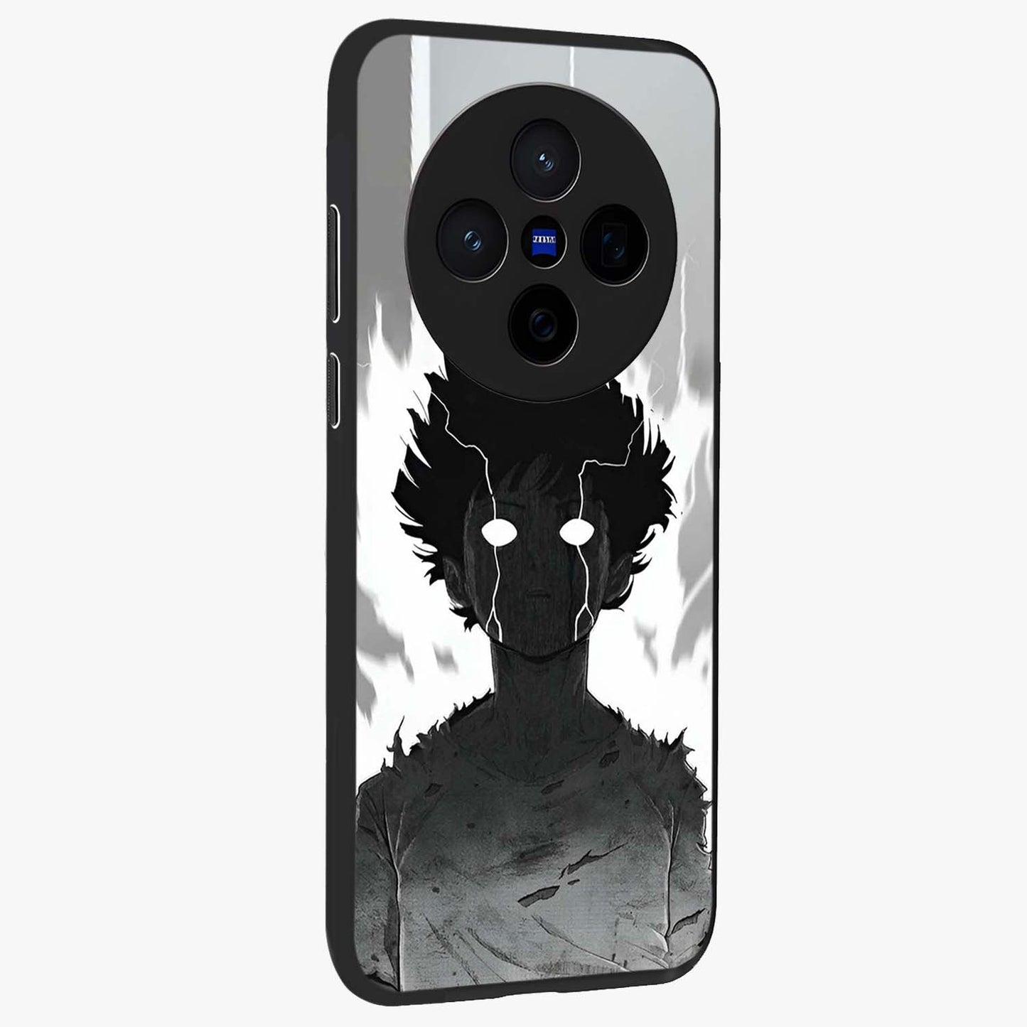 Awakened Inner Rage Glass Case upright view showcasing dramatic artwork with strong expressive aesthetic.