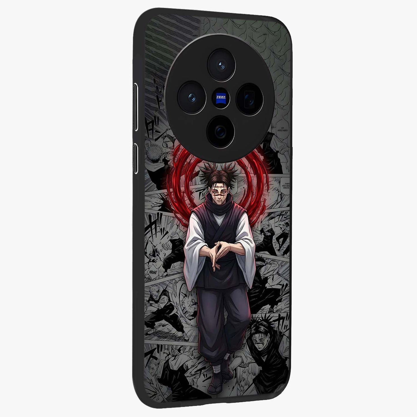 Cursed Ritual Ascension Glass Case upright view showcasing powerful ascension artwork with dark fantasy theme.