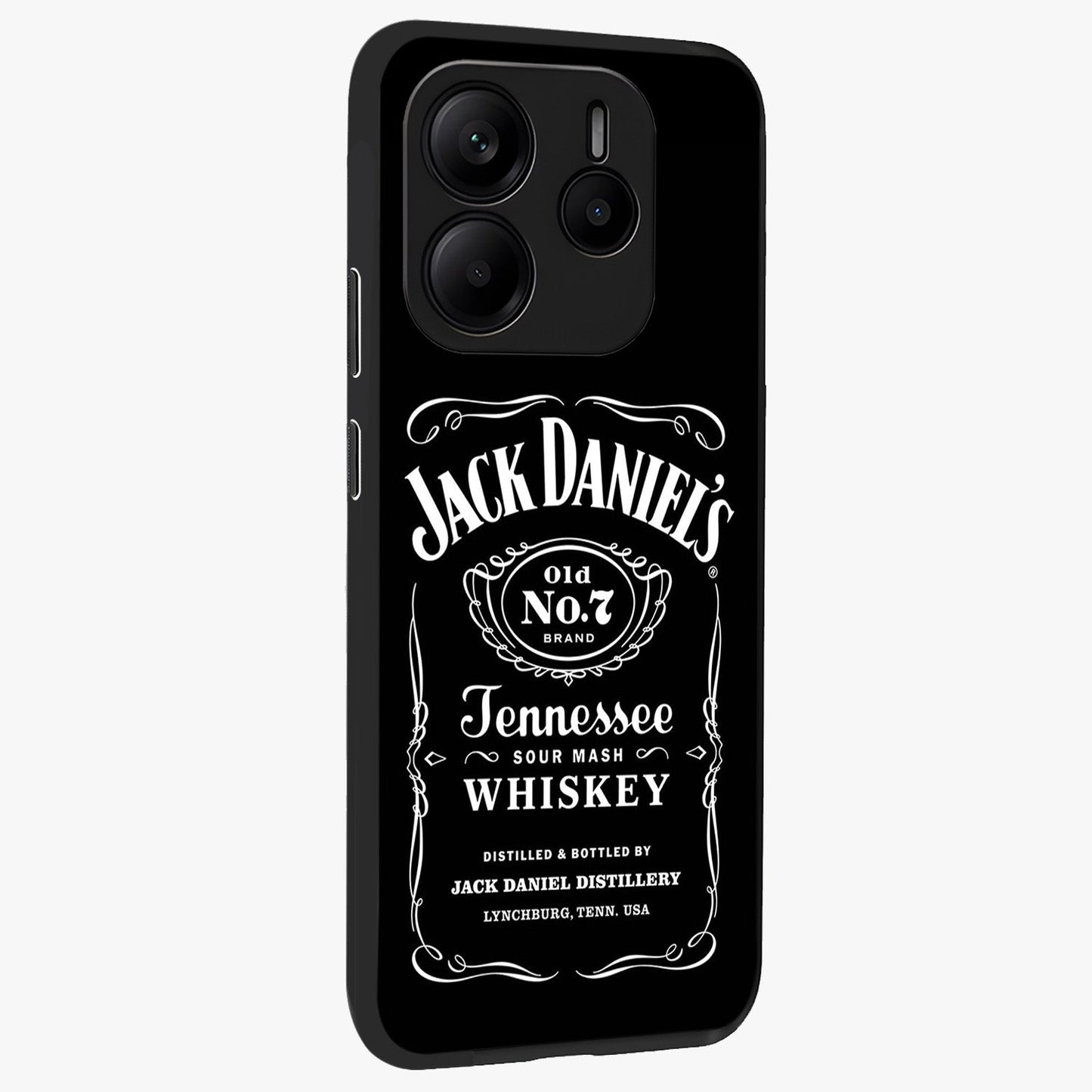 Vintage Whiskey Heritage Glass Case upright view showcasing stylish vintage whiskey artwork with timeless bar culture theme.