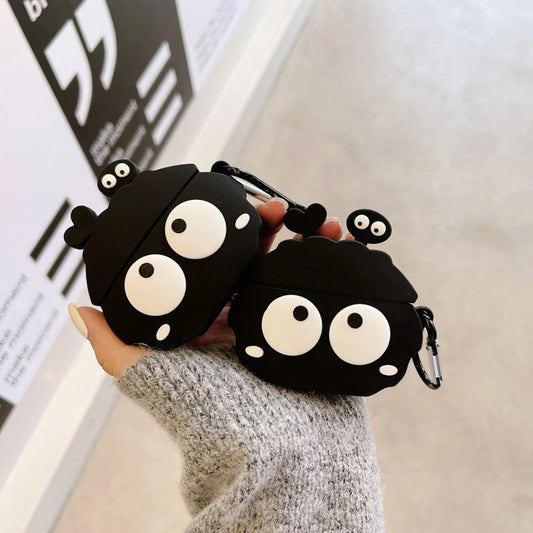 BLACK SOOT SPRITE SILICONE AIRPODS CASE COVER FOR AIRPODS PRO 2