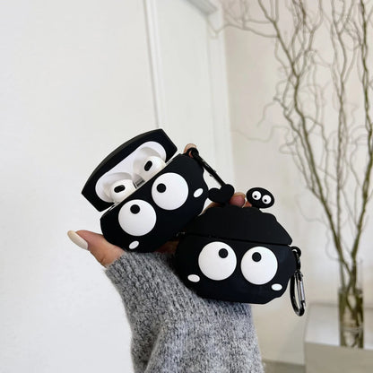 BLACK SOOT SPRITE SILICONE AIRPODS CASE COVER FOR AIRPODS PRO 2