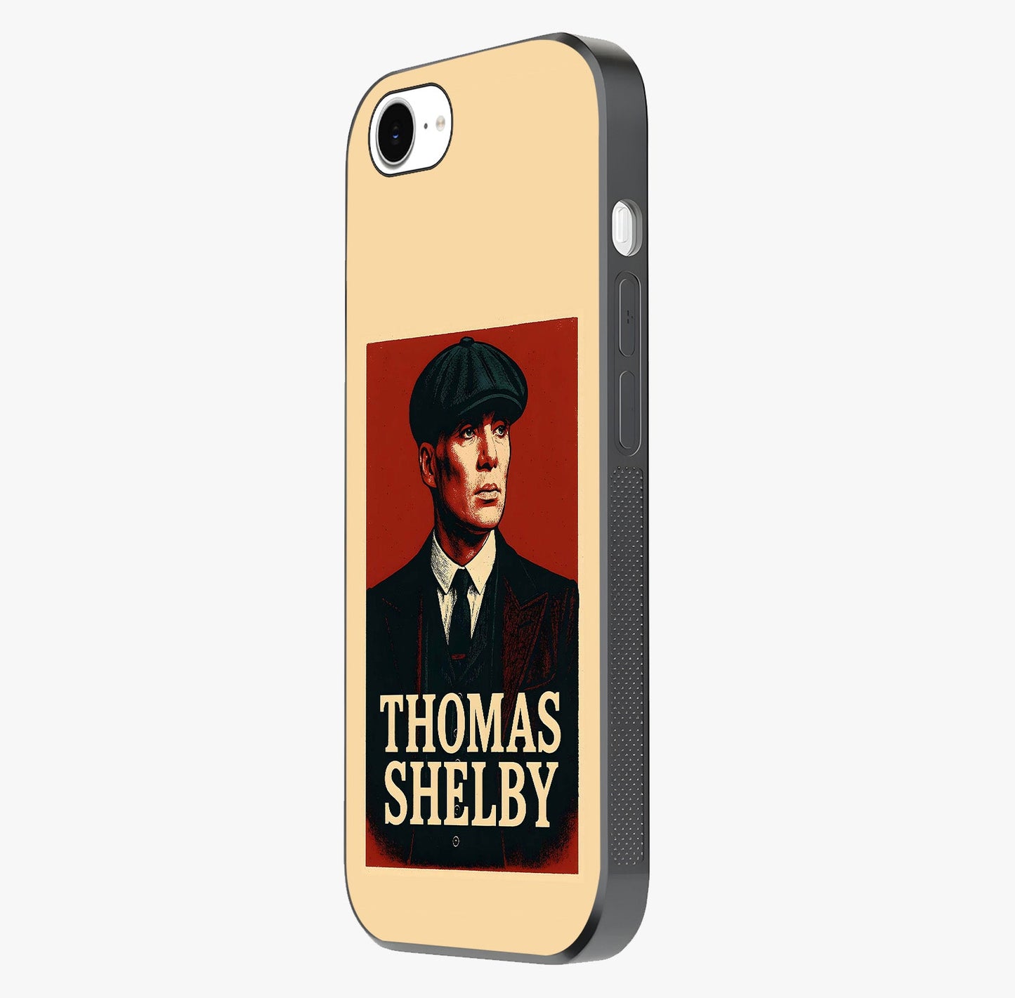 Vintage Mafia Authority Glass Case photographed in natural light showing reflective finish and design depth.