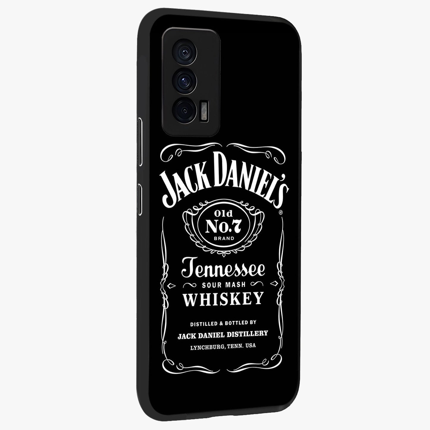 Vintage Whiskey Heritage Glass Case upright view showcasing stylish vintage whiskey artwork with timeless bar culture theme.