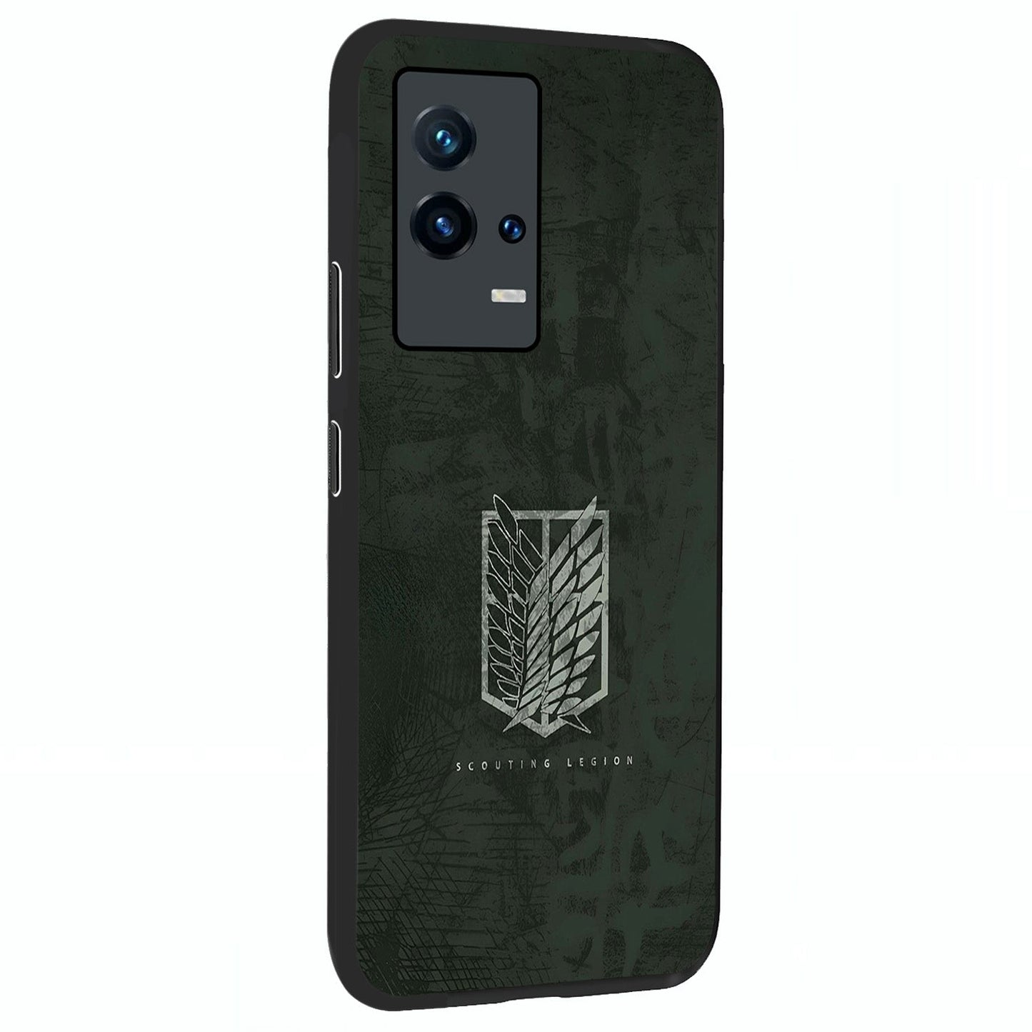 Wings Of Freedom Glass Case upright view showcasing powerful wings artwork with freedom themed design.