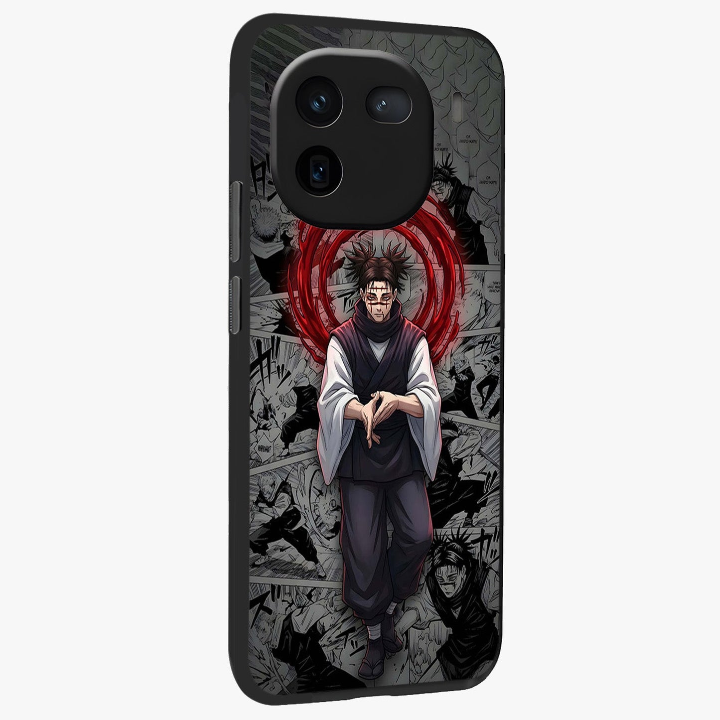 Cursed Ritual Ascension Glass Case upright view showcasing powerful ascension artwork with dark fantasy theme.