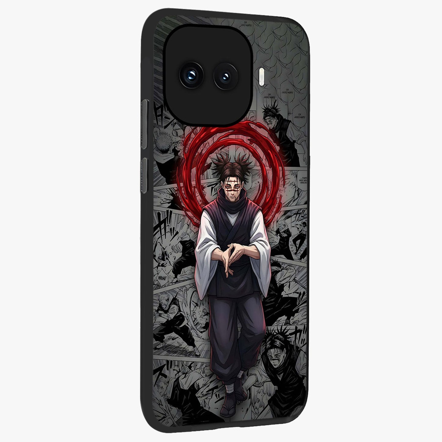 Cursed Ritual Ascension Glass Case upright view showcasing powerful ascension artwork with dark fantasy theme.