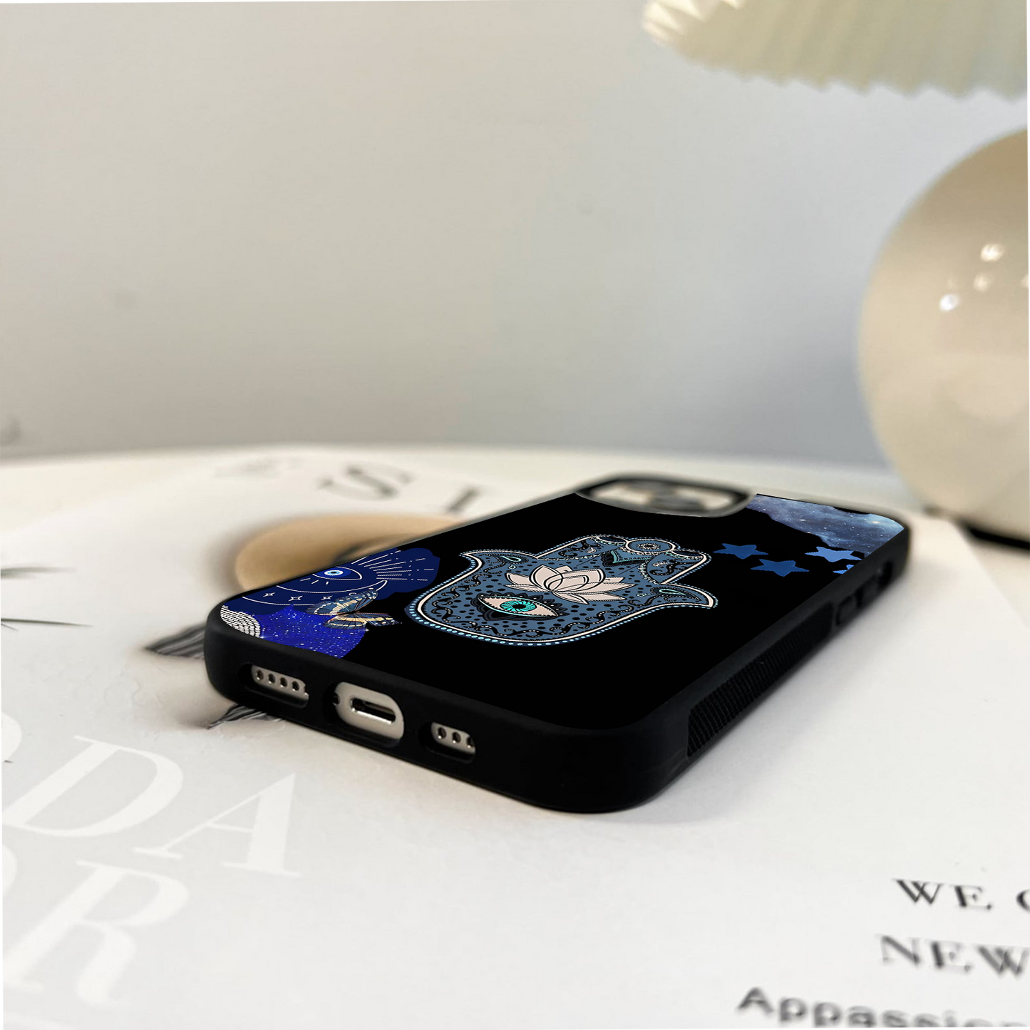 Mystic Hand Aura Glass Case