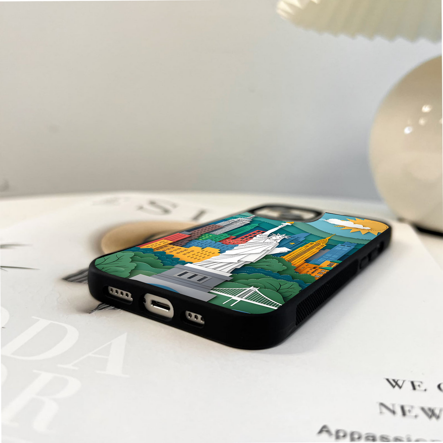 Paris Statue Glass Case