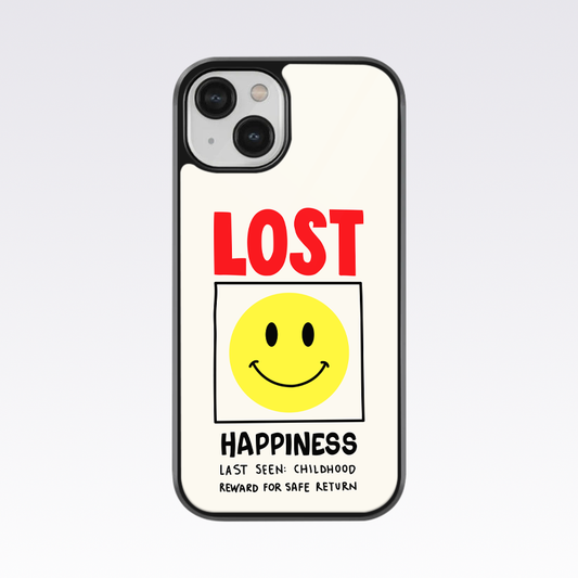 Lost Happiness, Last Seen: Childhood Glass Case