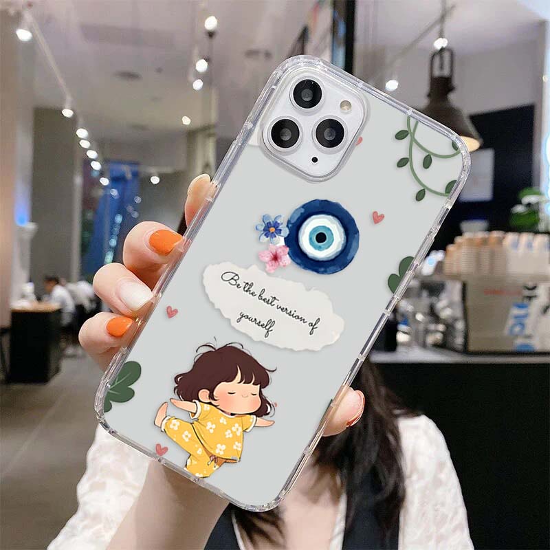 Evil Eye Bliss Clear Silicon Cover