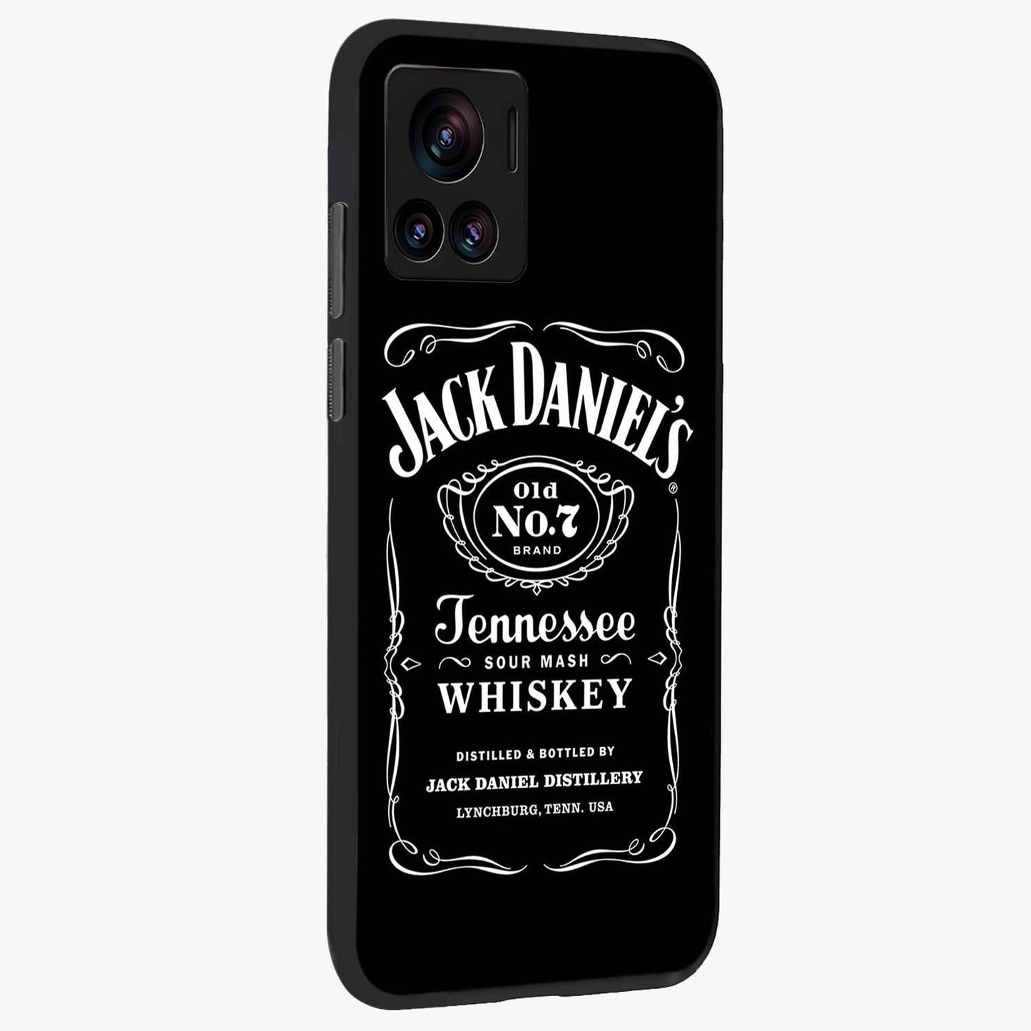 Vintage Whiskey Heritage Glass Case upright view showcasing stylish vintage whiskey artwork with timeless bar culture theme.