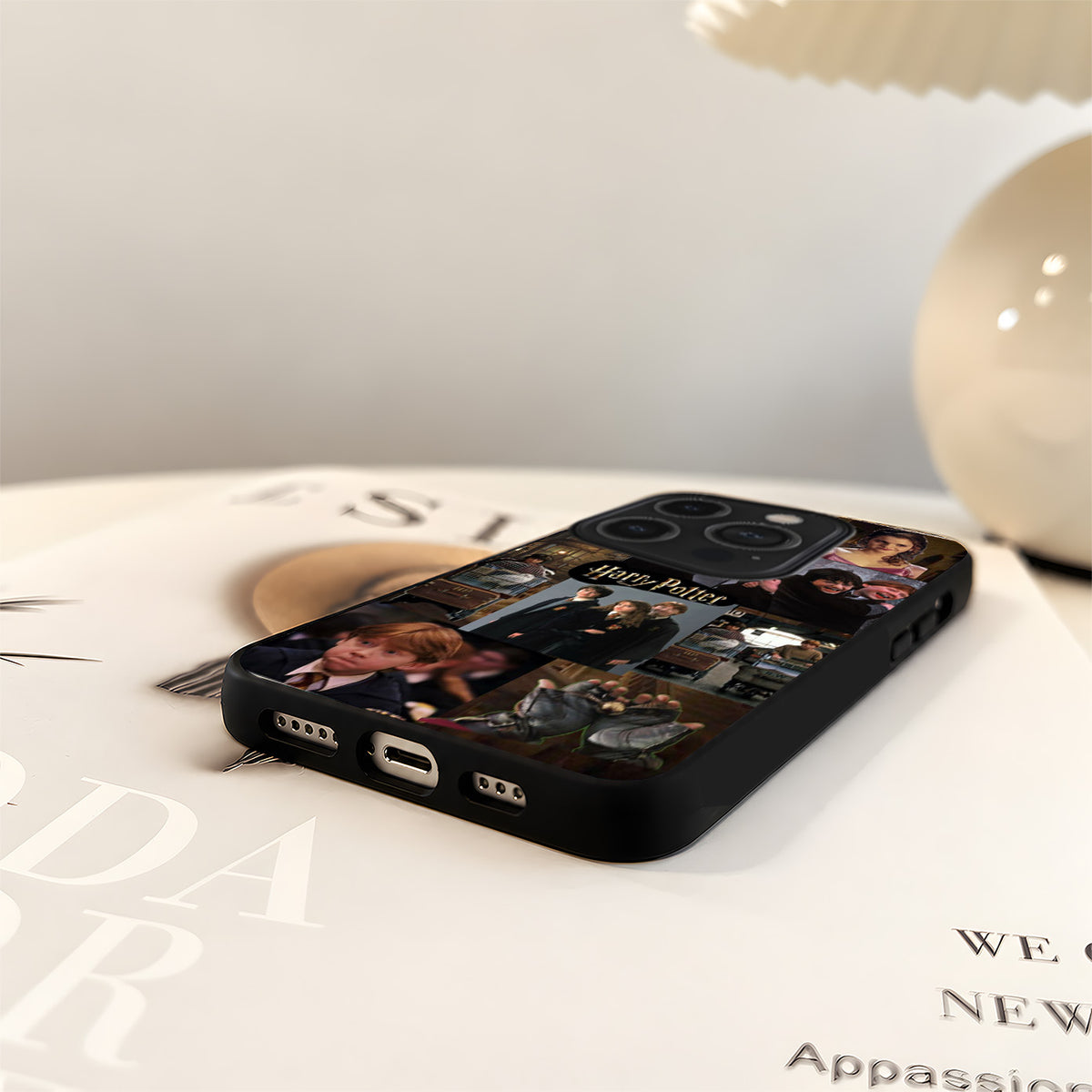 Aesthetic Harry Potter Glass Case