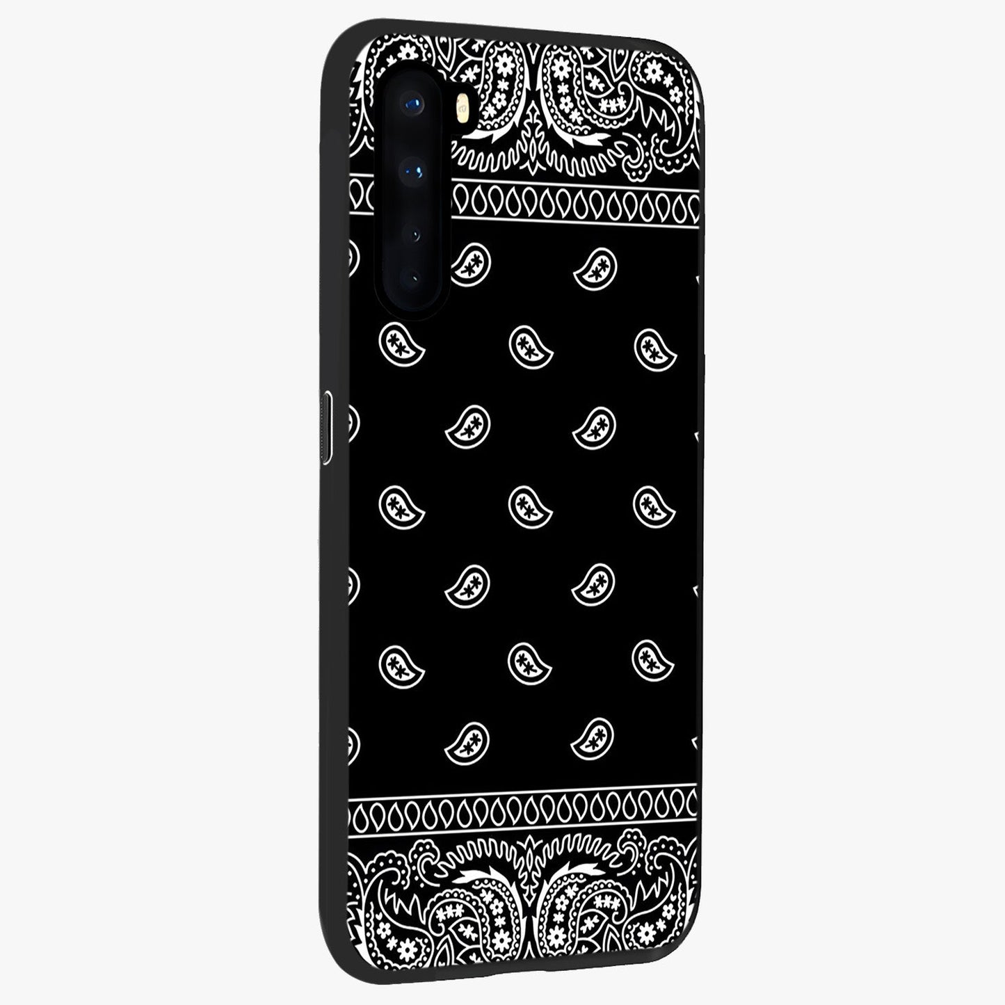 Retro Rebel Threads Glass Case upright view showcasing stylish vintage artwork with bold retro theme.