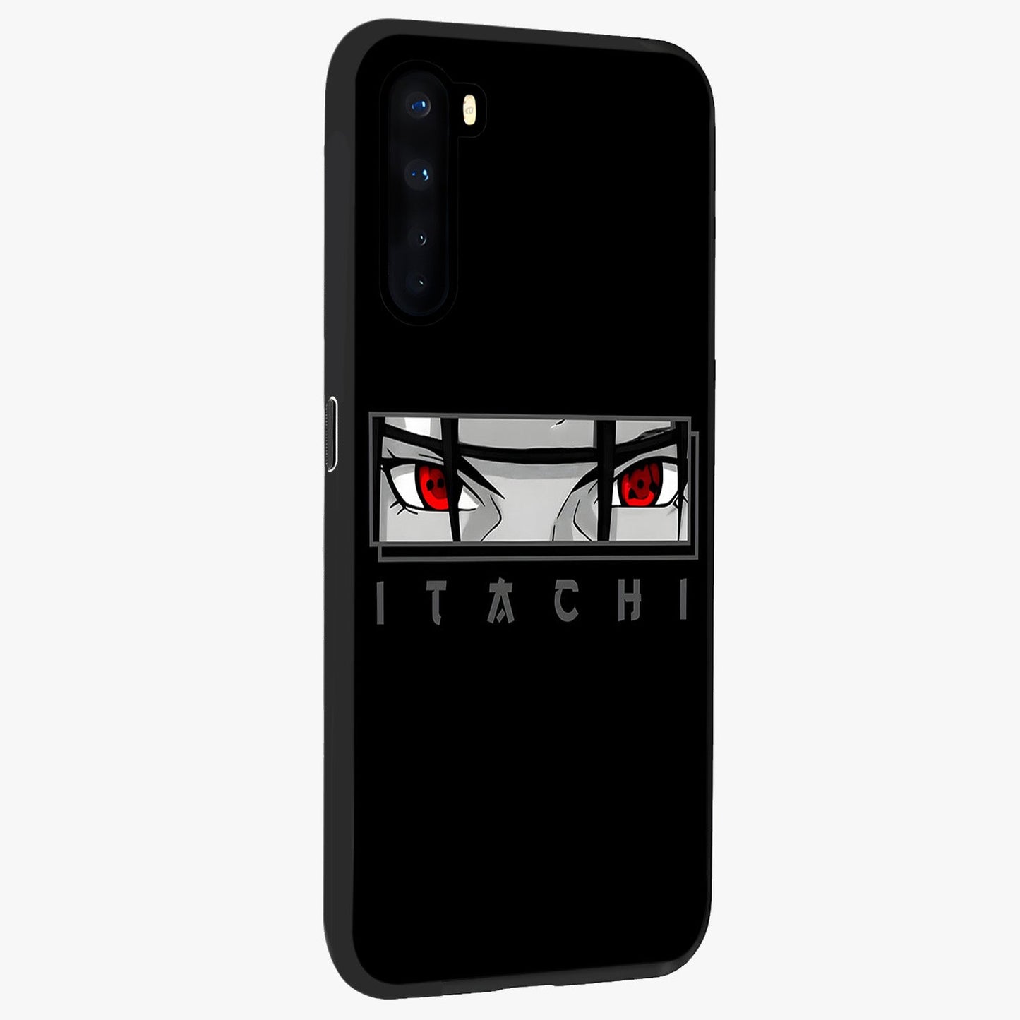 Scarlet Gaze Dominance Glass Case upright view showcasing powerful dramatic artwork with dominant artistic theme.