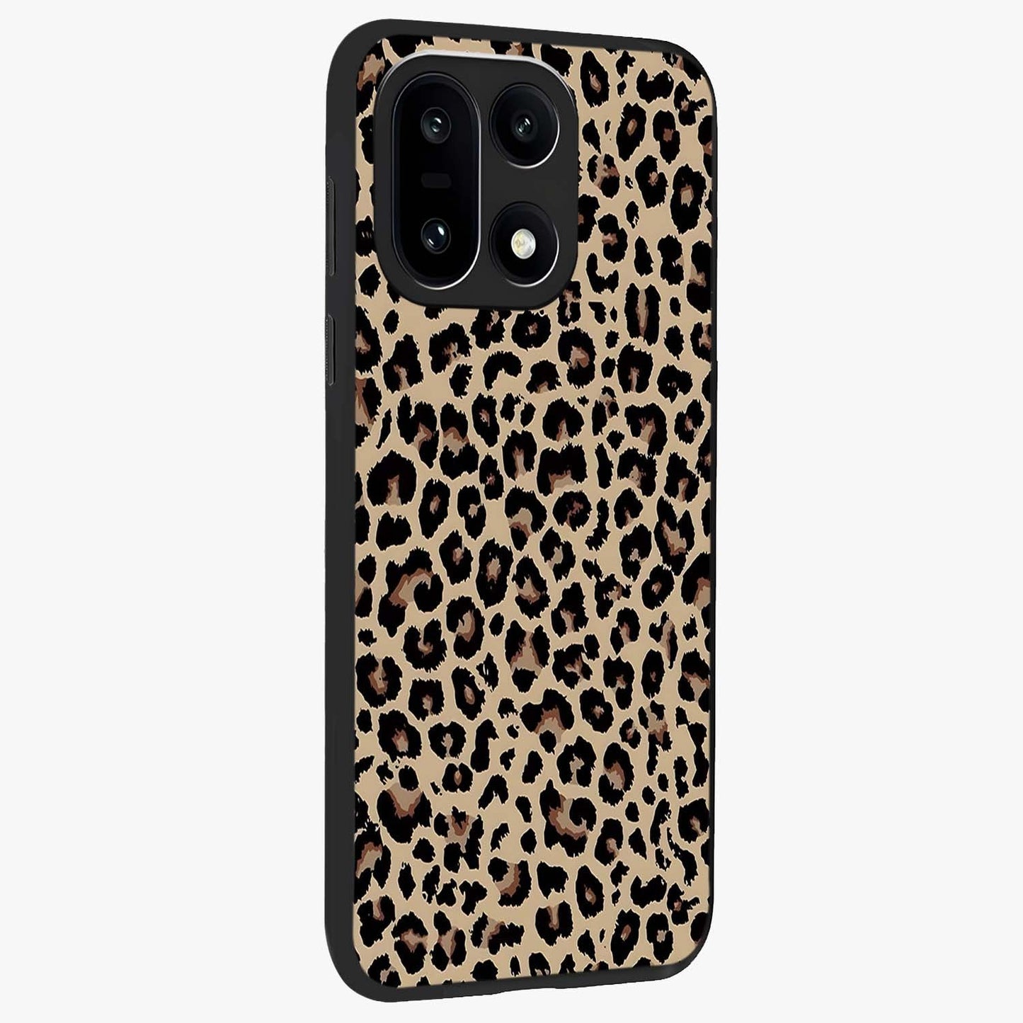 Savage Chic Pattern Glass Case for 1+15 side perspective highlighting clean textures and premium edges