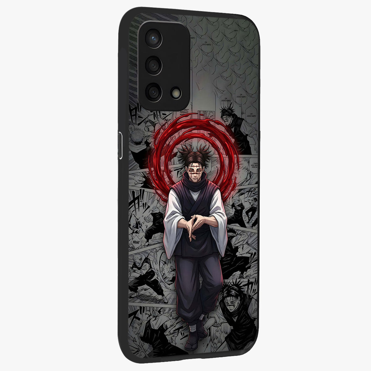 Cursed Ritual Ascension Glass Case upright view showcasing powerful ascension artwork with dark fantasy theme.