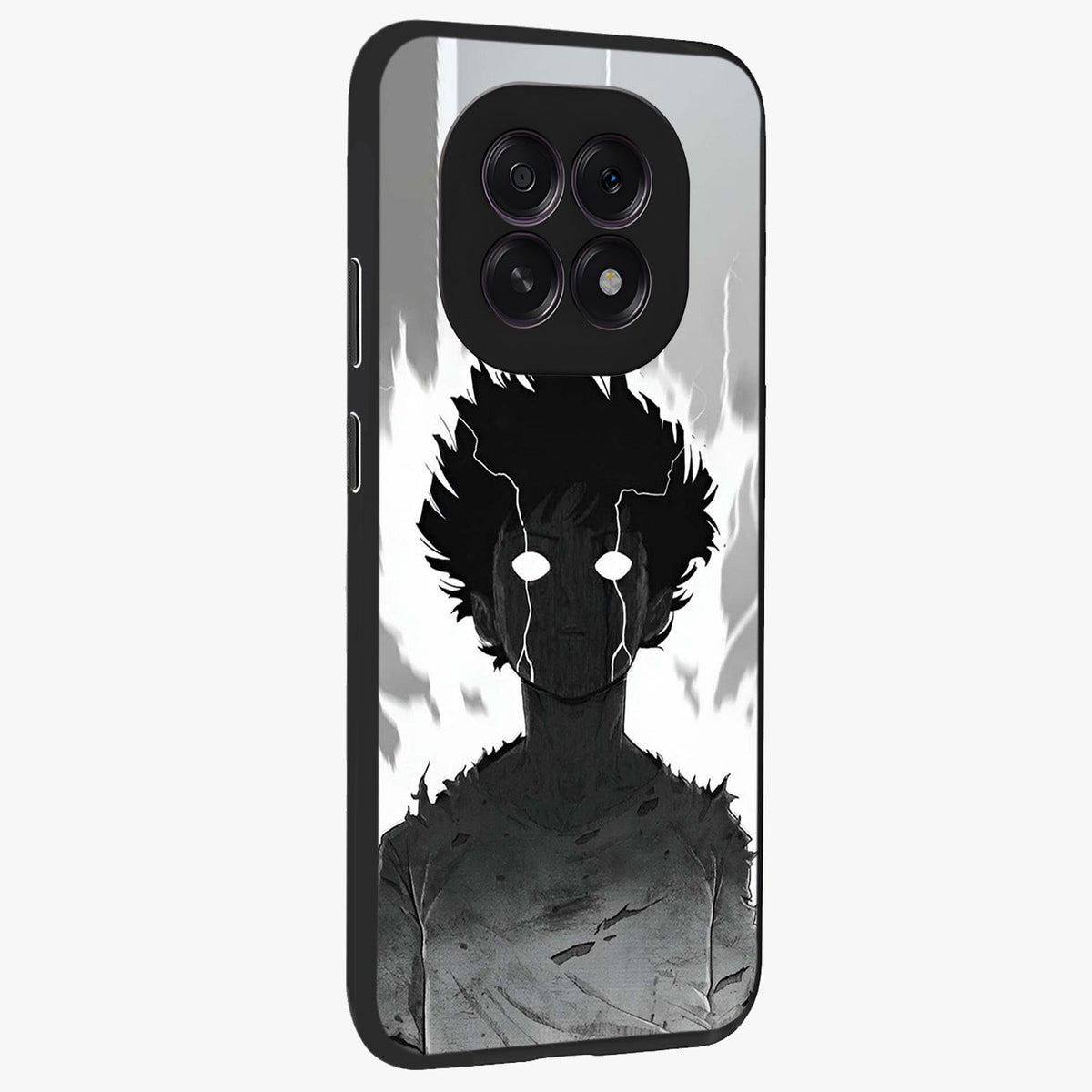 Awakened Inner Rage Glass Case upright view showcasing dramatic artwork with strong expressive aesthetic.