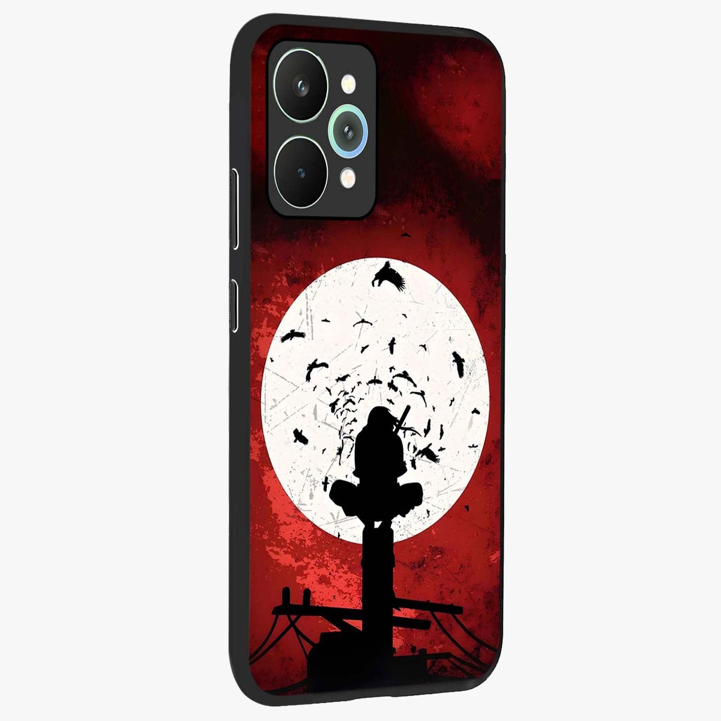 It Comes In Waves Quote Glass Case upright view showcasing calm wave artwork with motivational quote theme.