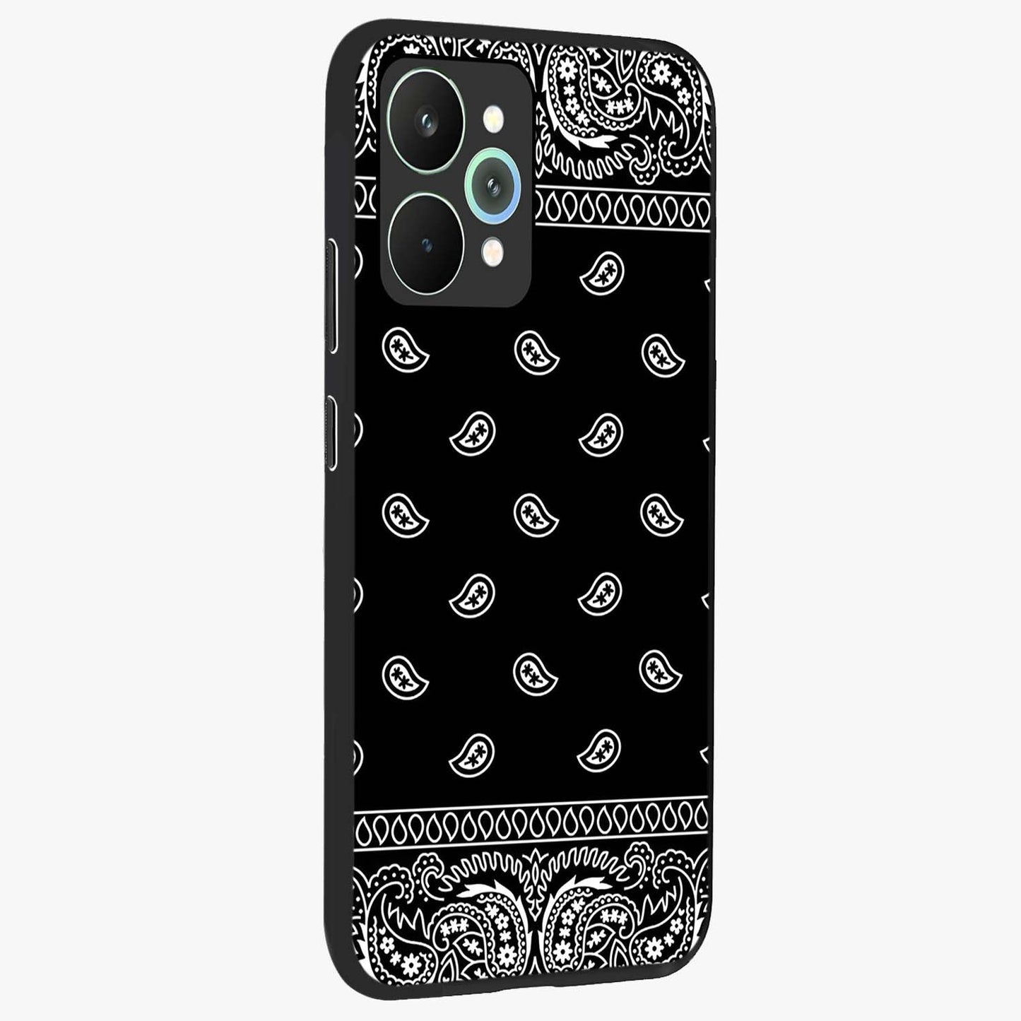 Retro Rebel Threads Glass Case upright view showcasing stylish vintage artwork with bold retro theme.