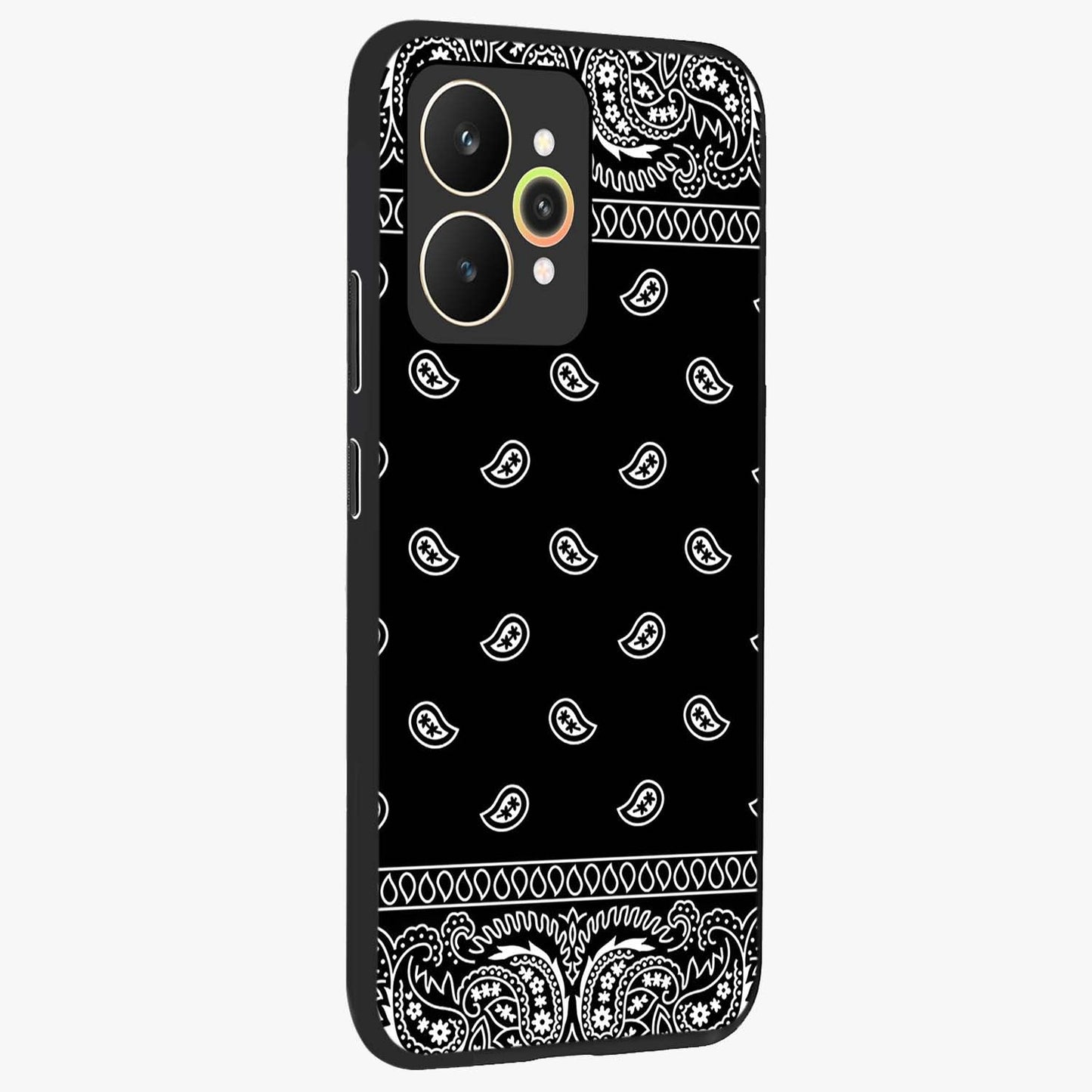 Retro Rebel Threads Glass Case upright view showcasing stylish vintage artwork with bold retro theme.