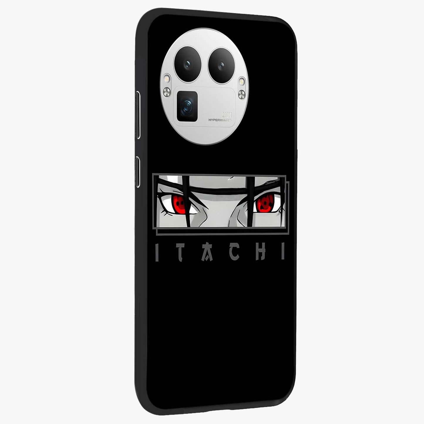Scarlet Gaze Dominance Glass Case upright view showcasing powerful dramatic artwork with dominant artistic theme.