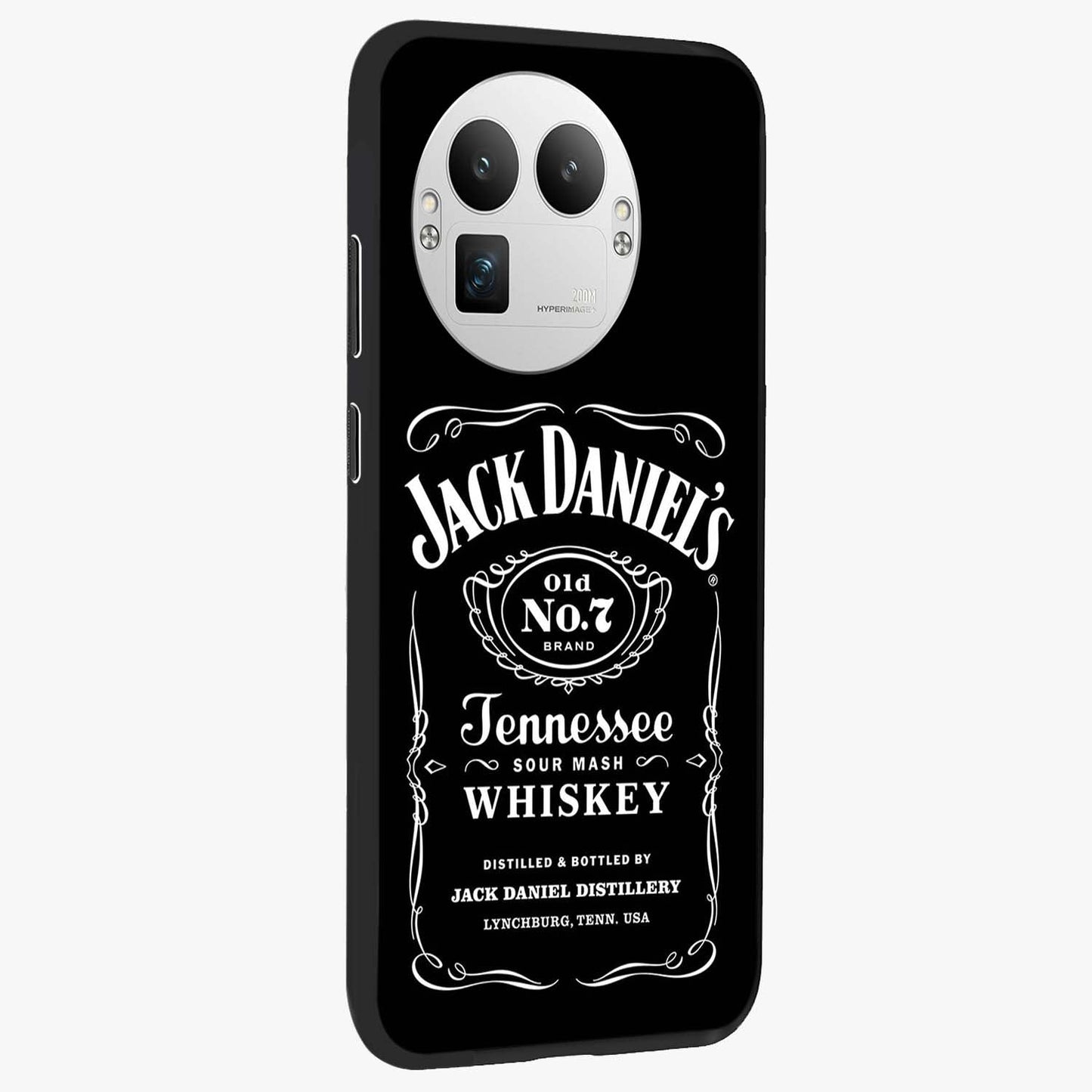 Vintage Whiskey Heritage Glass Case upright view showcasing stylish vintage whiskey artwork with timeless bar culture theme.