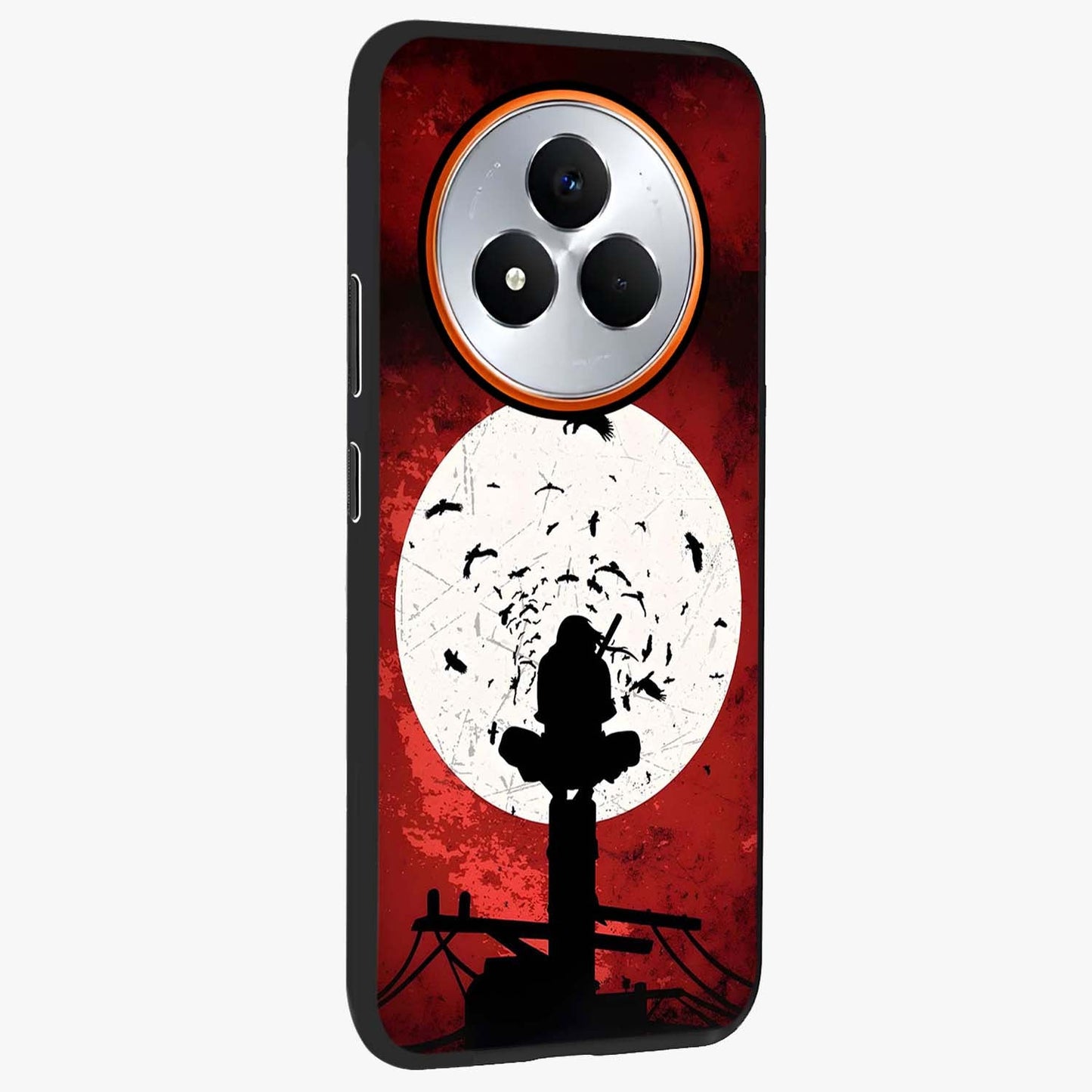 It Comes In Waves Quote Glass Case upright view showcasing calm wave artwork with motivational quote theme.