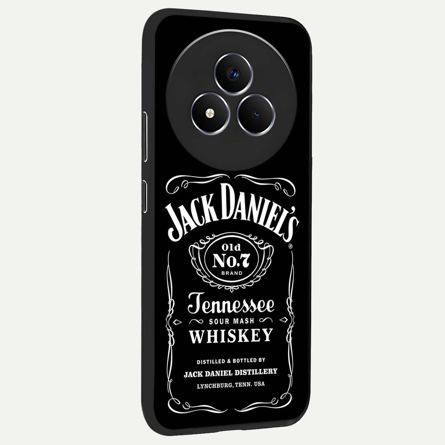 Vintage Whiskey Heritage Glass Case upright view showcasing stylish vintage whiskey artwork with timeless bar culture theme.