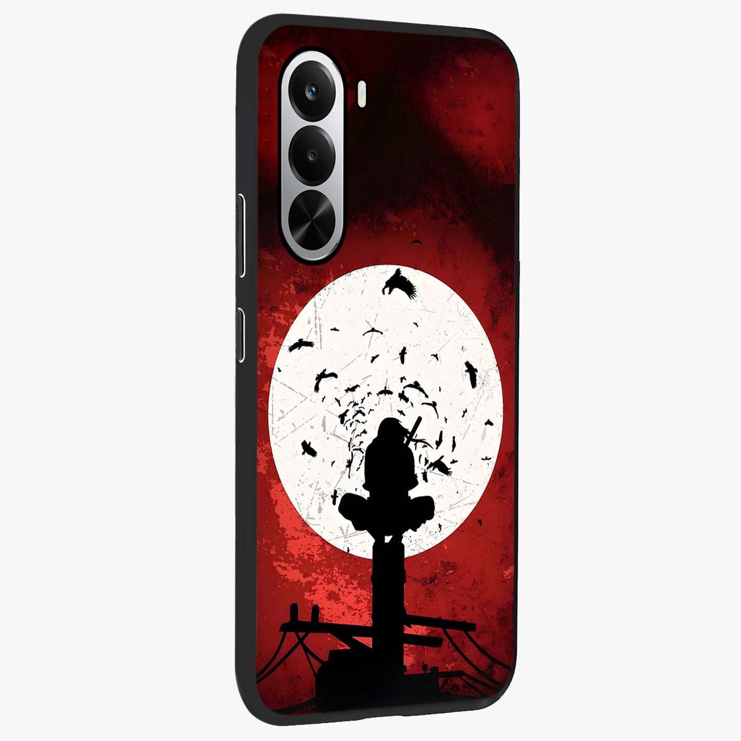 It Comes In Waves Quote Glass Case upright view showcasing calm wave artwork with motivational quote theme.