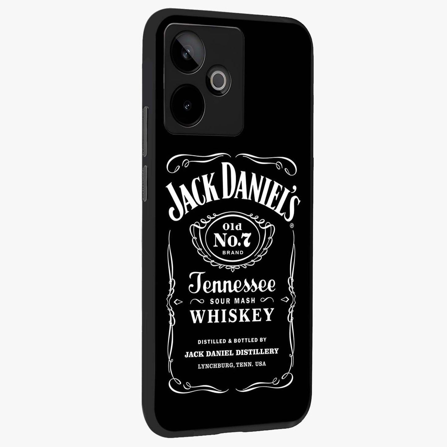 Vintage Whiskey Heritage Glass Case upright view showcasing stylish vintage whiskey artwork with timeless bar culture theme.