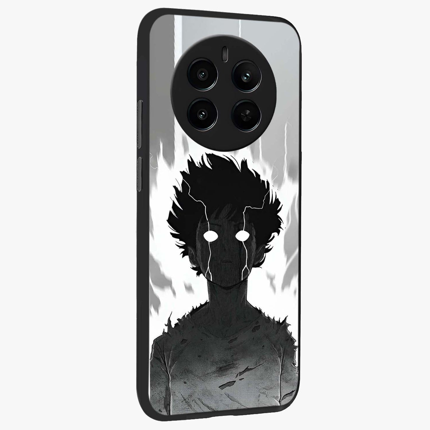Awakened Inner Rage Glass Case upright view showcasing dramatic artwork with strong expressive aesthetic.