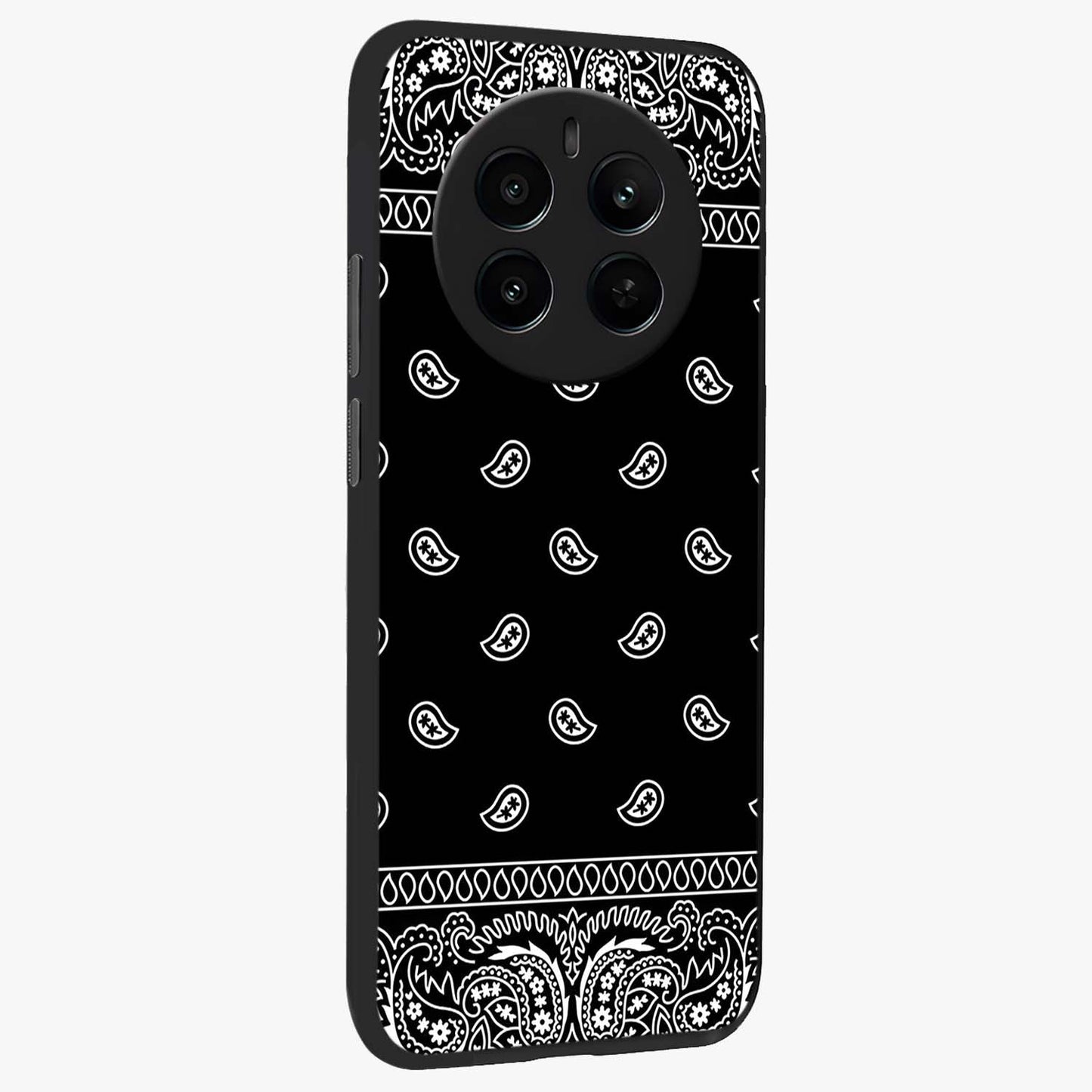 Retro Rebel Threads Glass Case upright view showcasing stylish vintage artwork with bold retro theme.