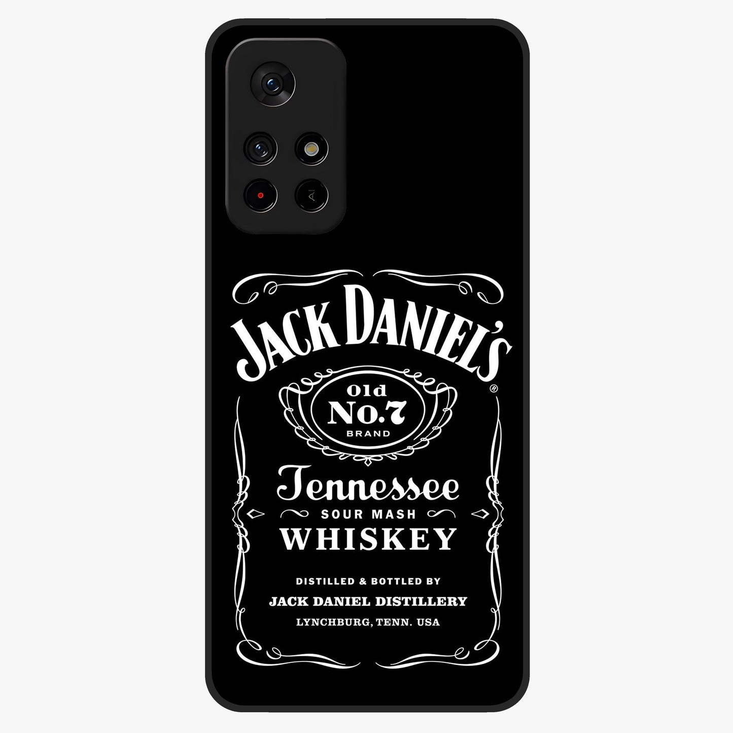 Vintage Whiskey Heritage Glass Case upright view showcasing stylish vintage whiskey artwork with timeless bar culture theme.