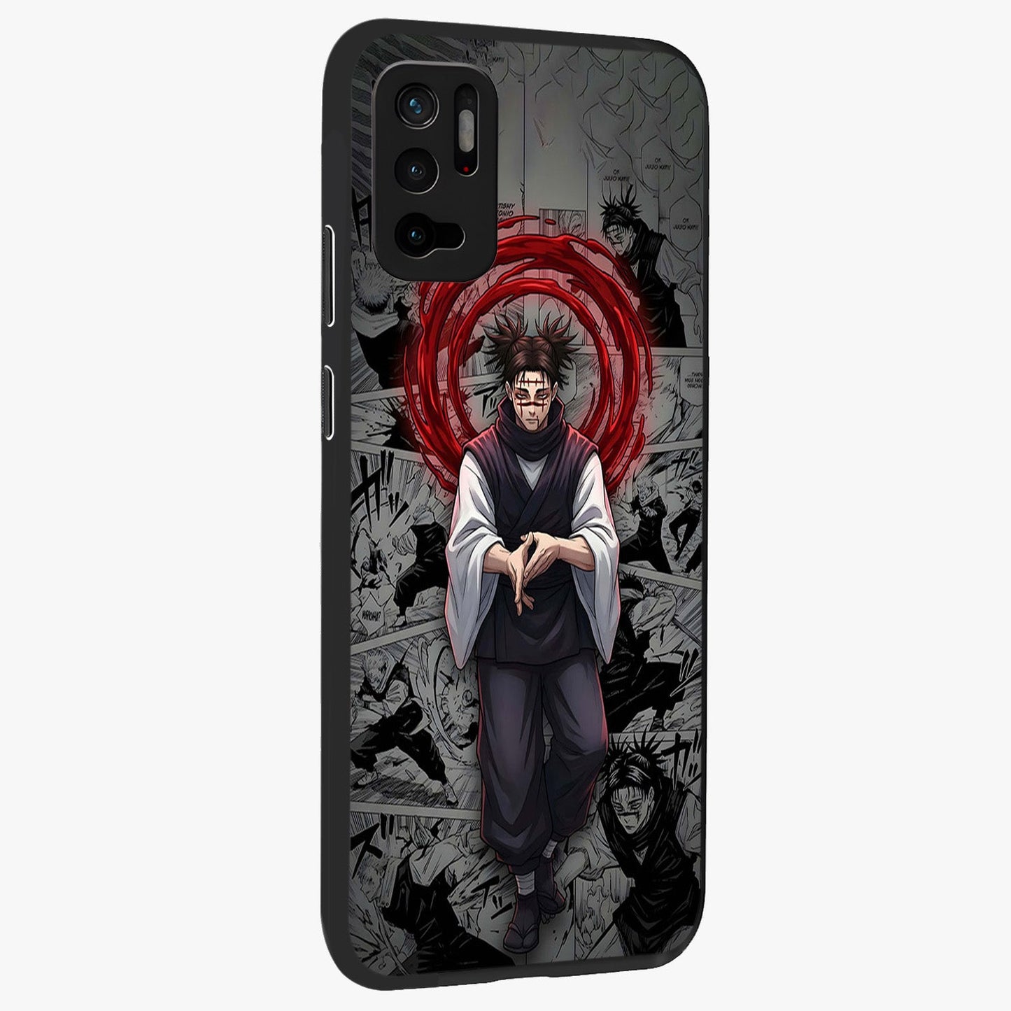 Cursed Ritual Ascension Glass Case upright view showcasing powerful ascension artwork with dark fantasy theme.