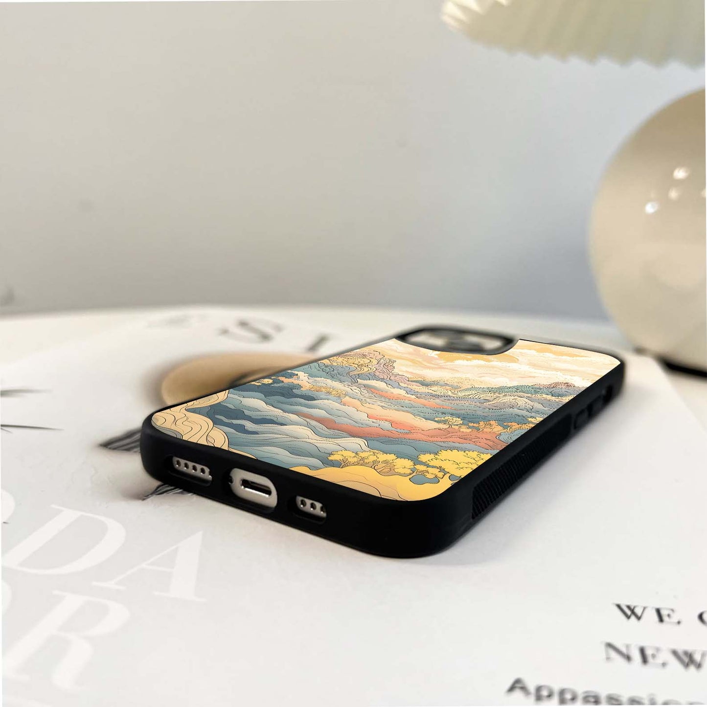 Horizonal Landscape Glass Case