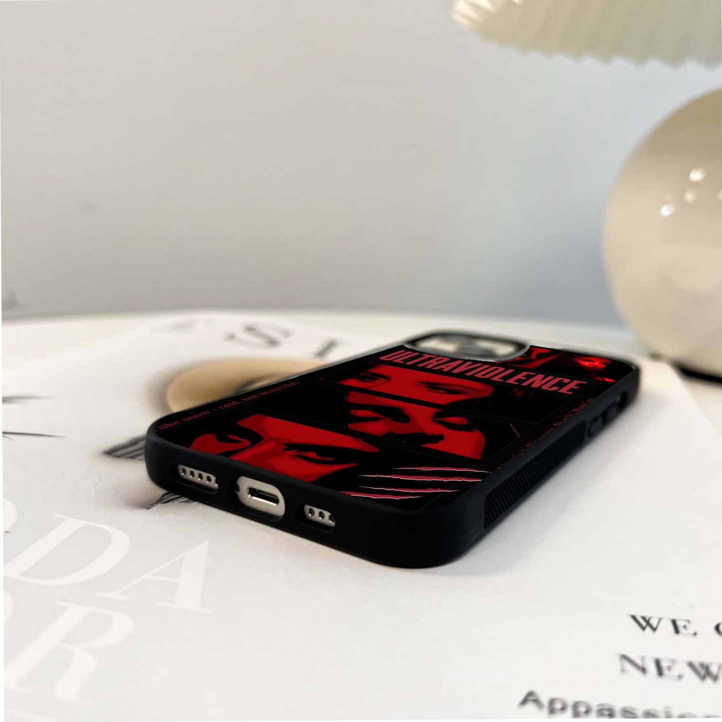 Red Ultraviolence Glass Case